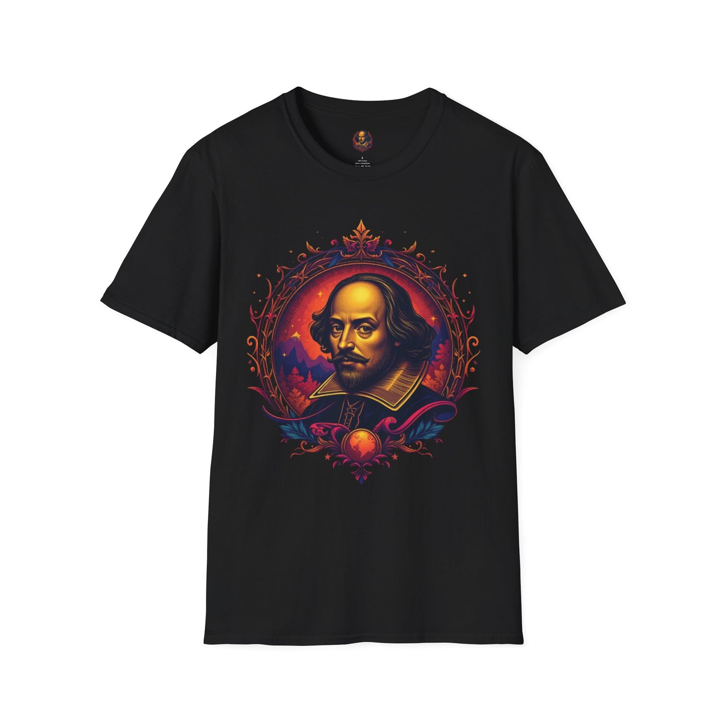 Shakespeare Bust Unisex Tee