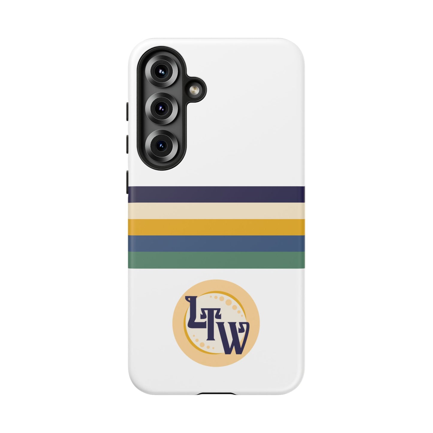 LTW Color Stripe and Monogram Tough Phone Case - Samsung