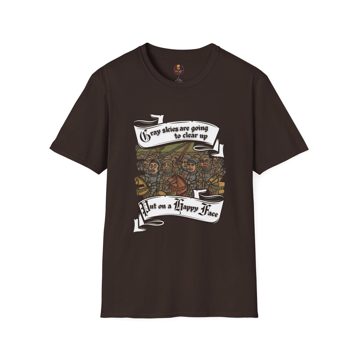 Put on a Happy Face Softstyle Unisex Tee