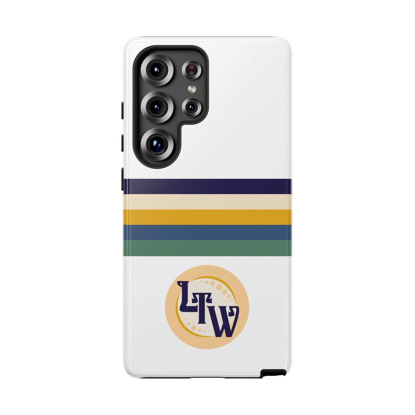 LTW Color Stripe and Monogram Tough Phone Case - Samsung
