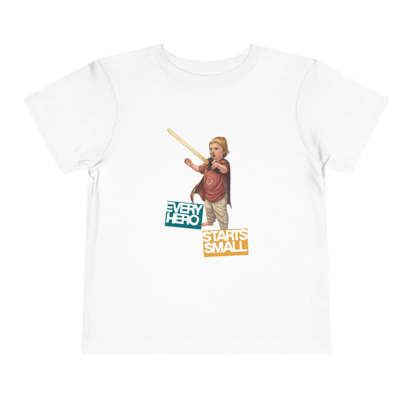 Every Hero Starts Small Toddler Tee