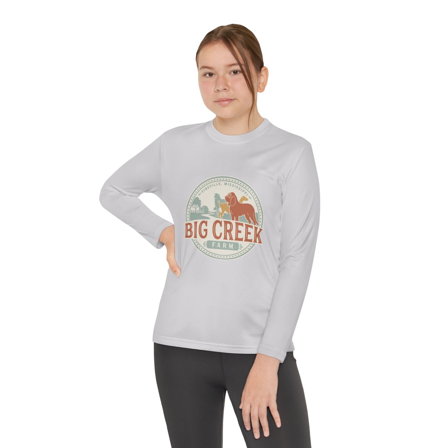Big Creek Farm Youth Long Sleeve Tee