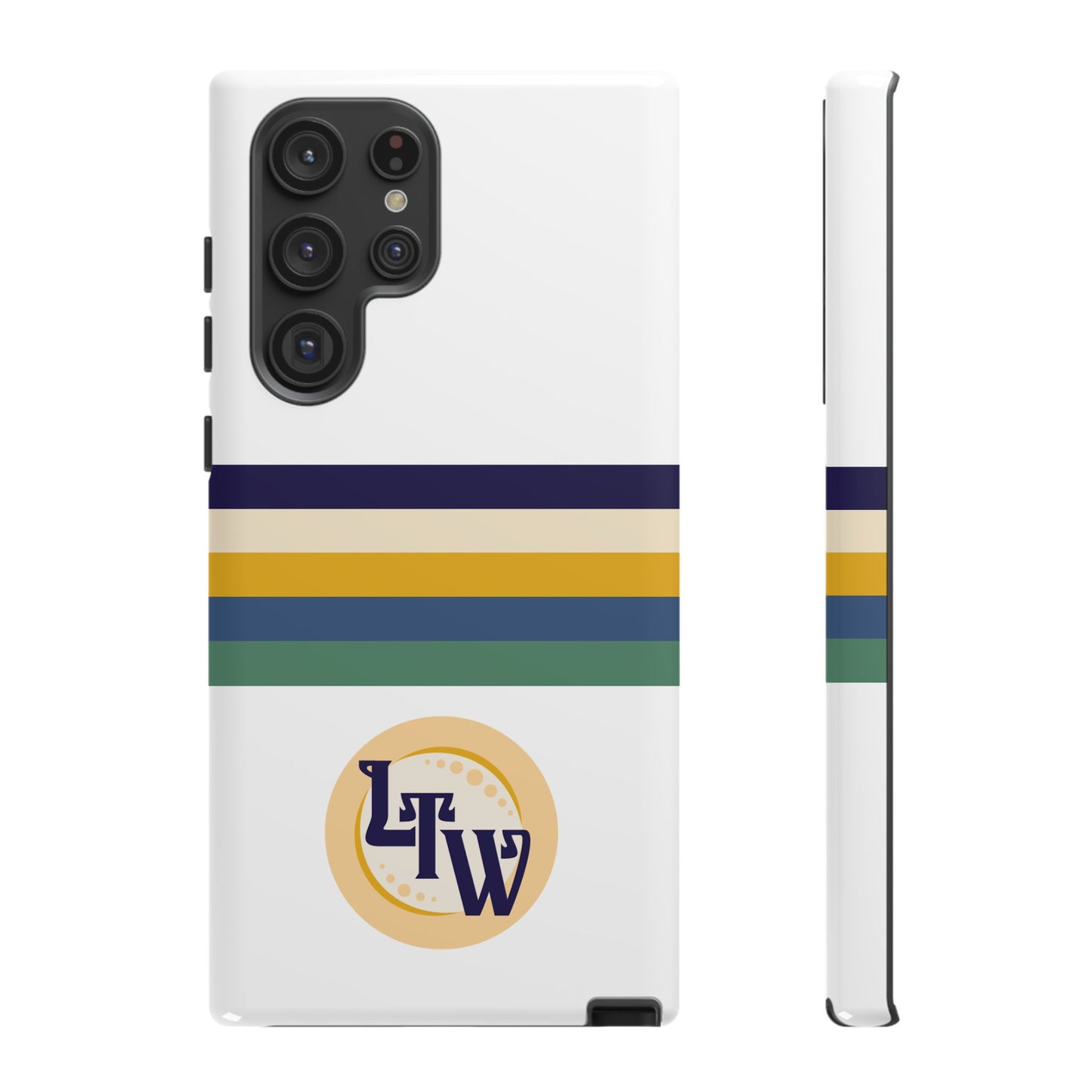 LTW Color Stripe and Monogram Tough Phone Case - Samsung