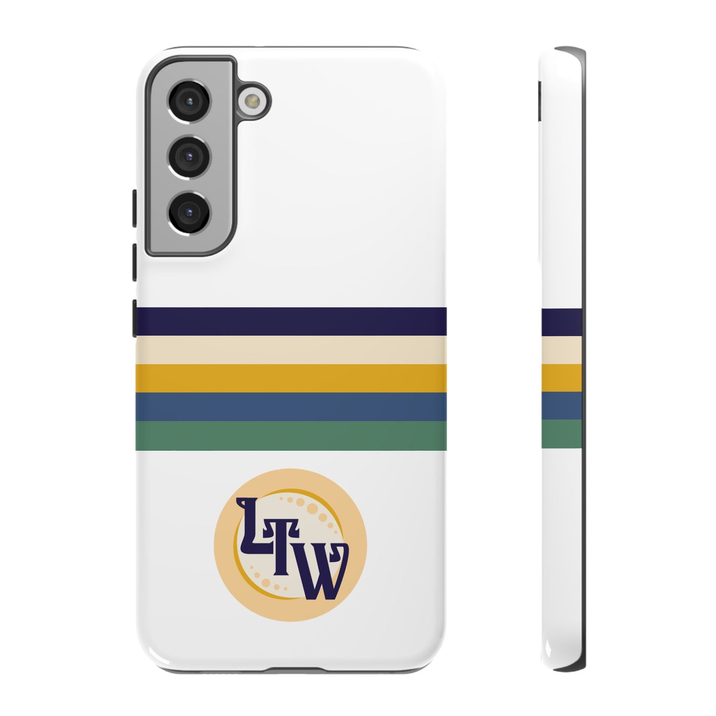 LTW Color Stripe and Monogram Tough Phone Case - Samsung