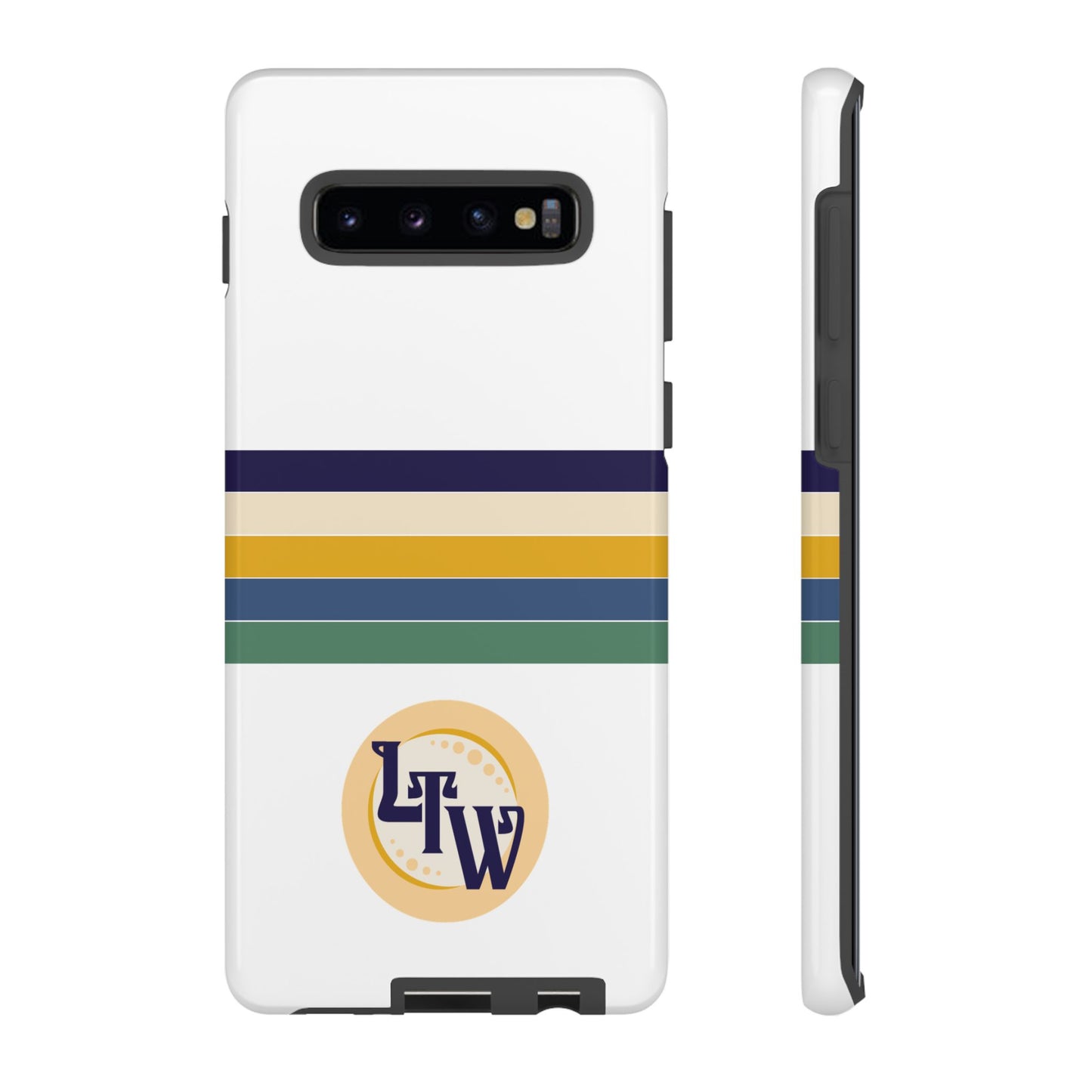 LTW Color Stripe and Monogram Tough Phone Case - Samsung