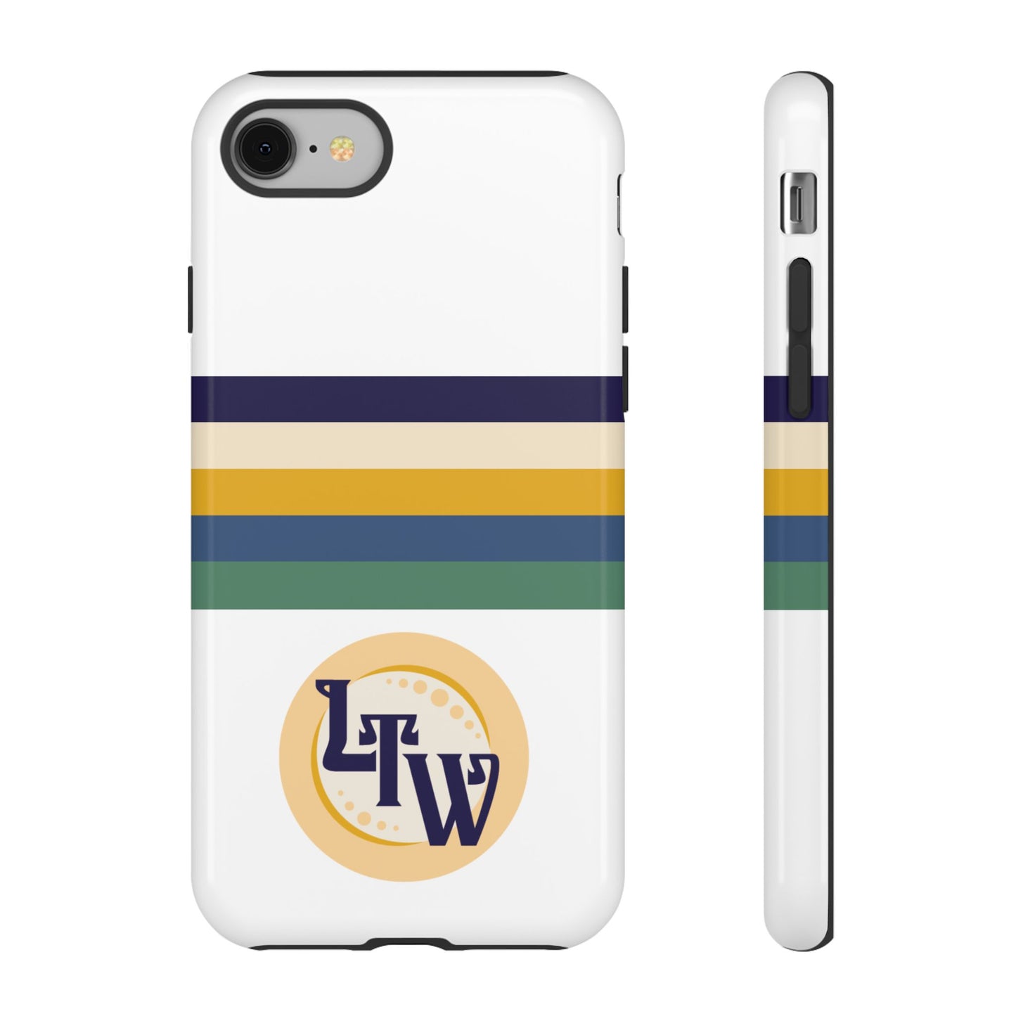 LTW Color Stripe and Monogram Tough Phone Case - iPhone