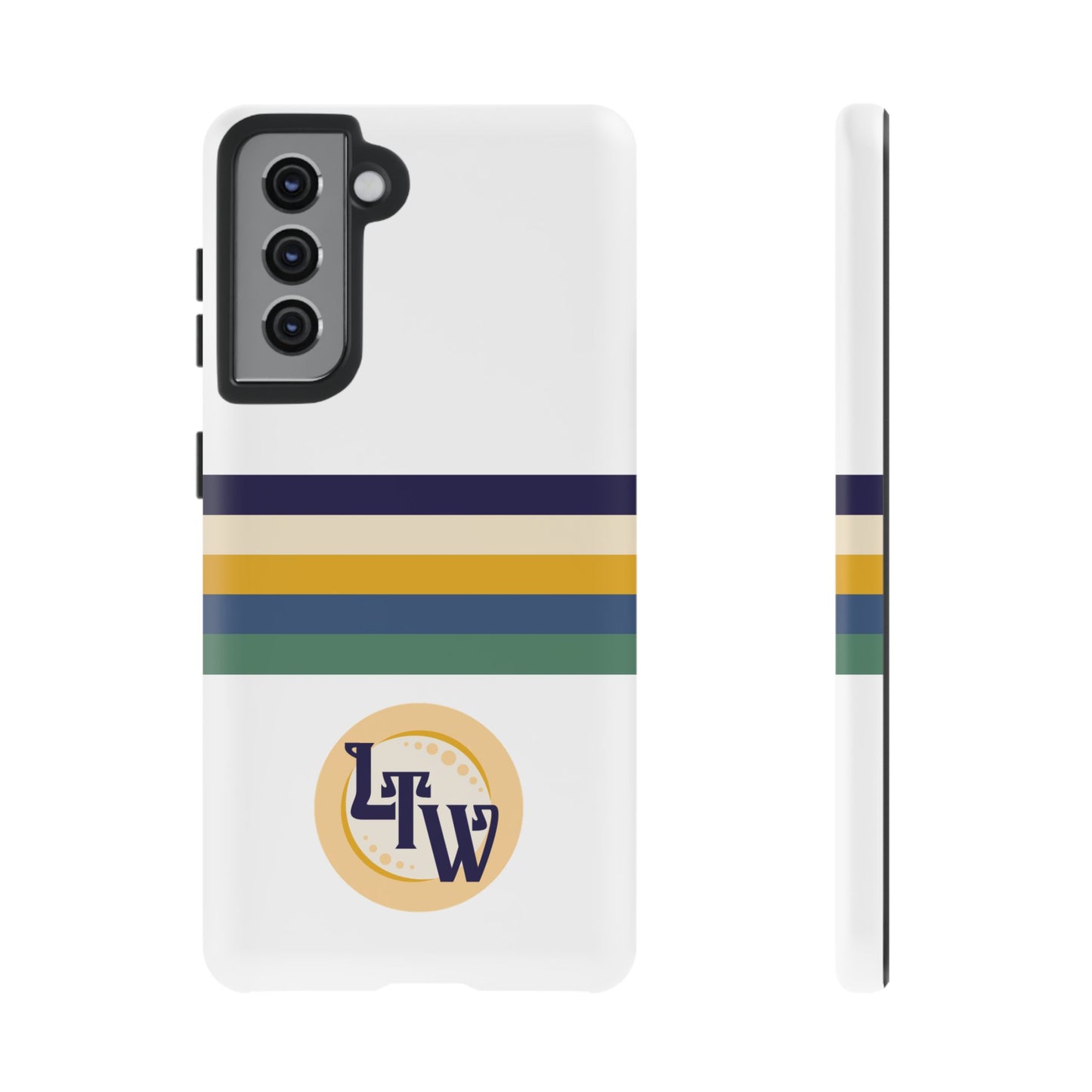 LTW Color Stripe and Monogram Tough Phone Case - Samsung