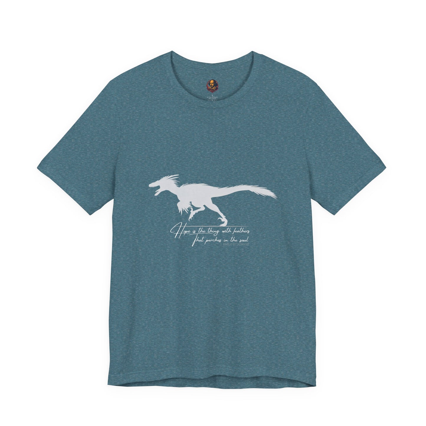 Hope is the thing with feathers Unisex Tee