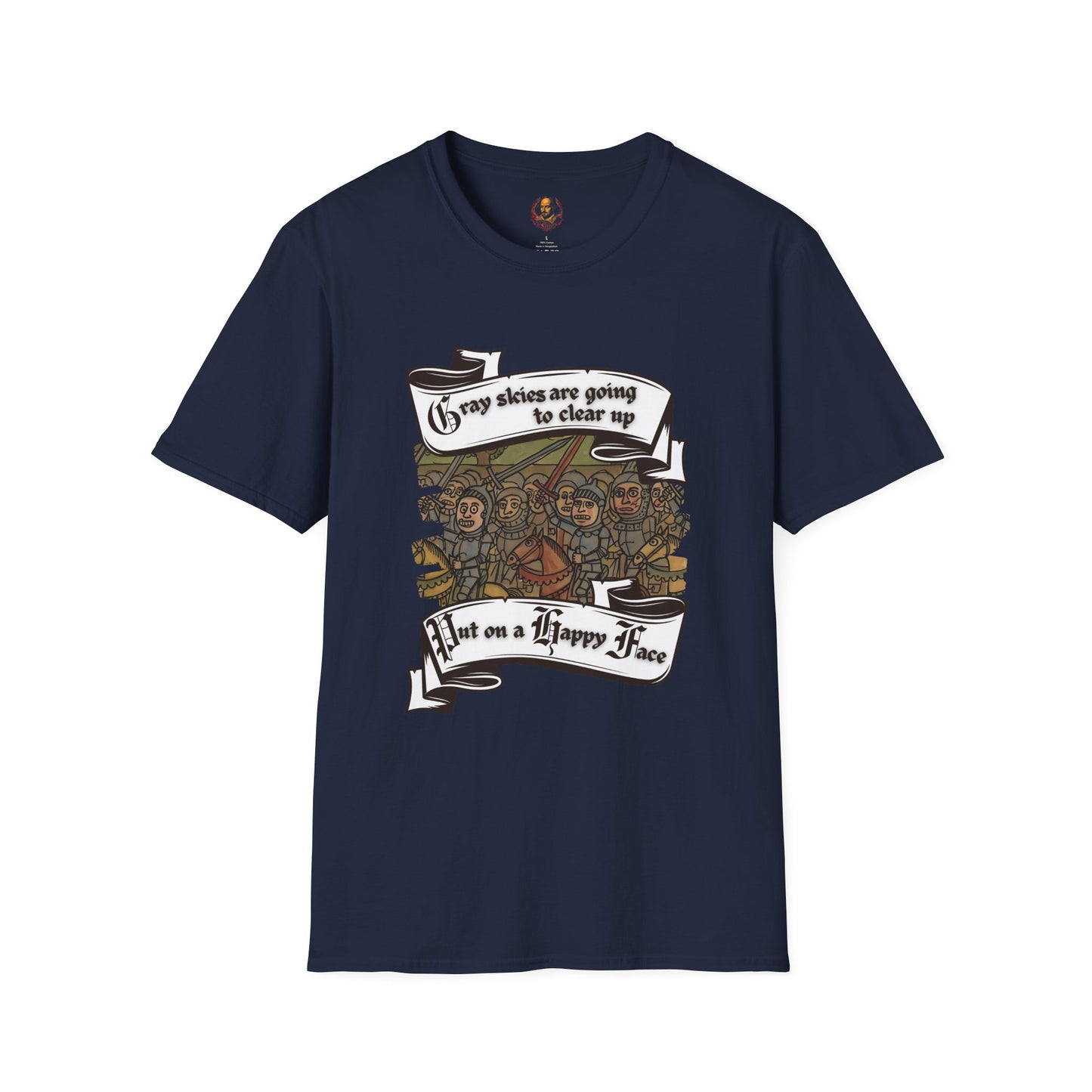 Put on a Happy Face Softstyle Unisex Tee
