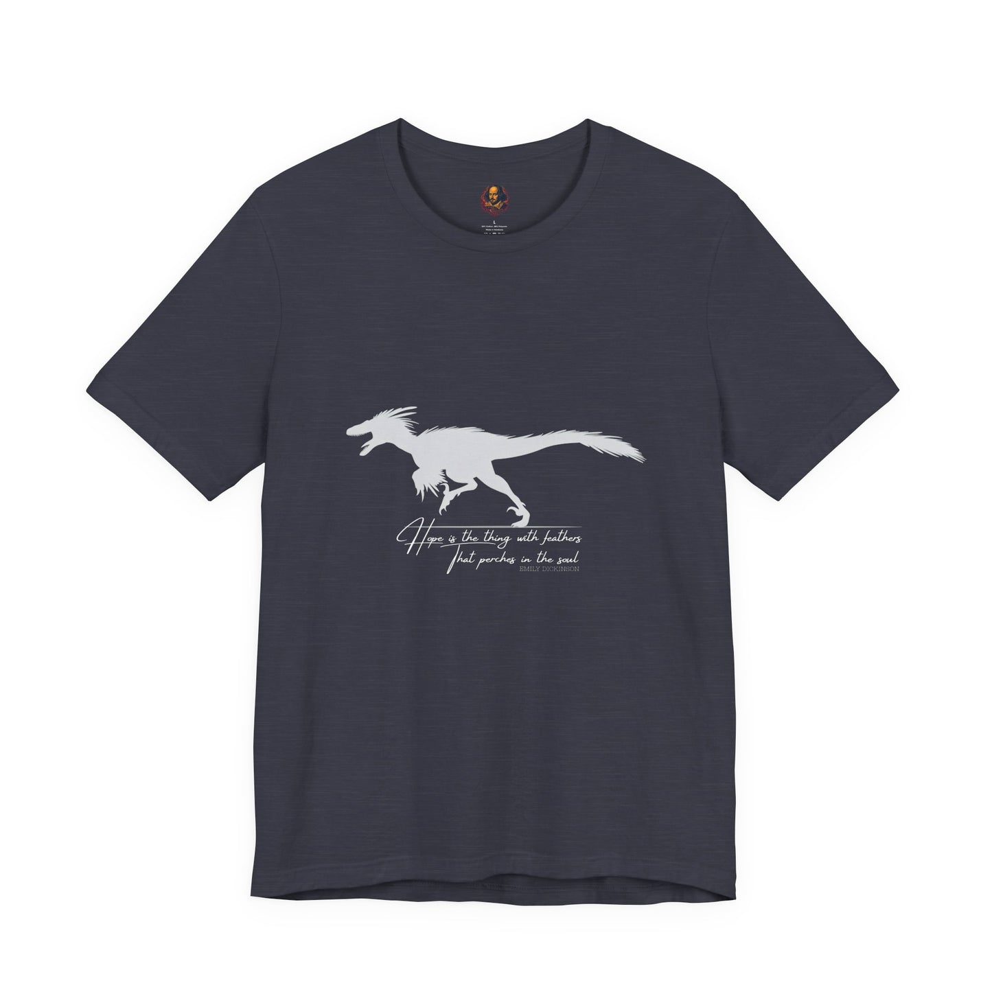 Hope is the thing with feathers Unisex Tee