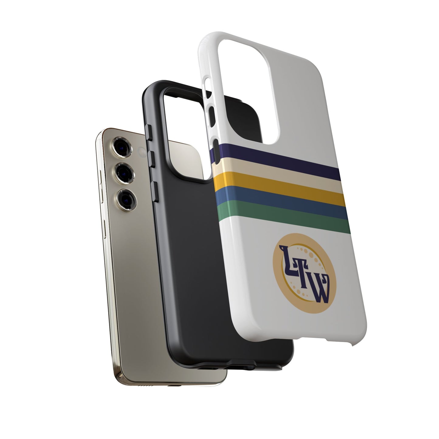 LTW Color Stripe and Monogram Tough Phone Case - Samsung