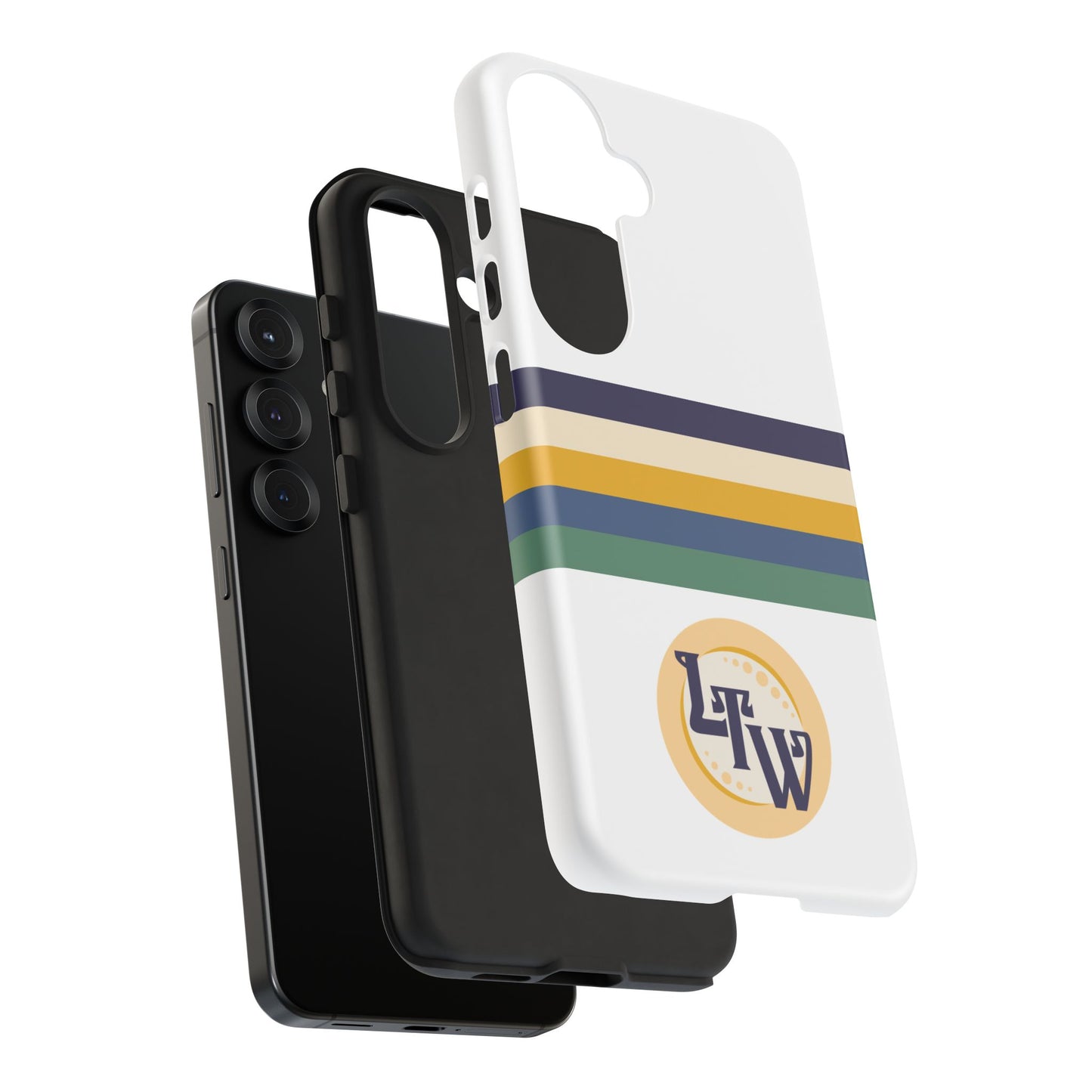 LTW Color Stripe and Monogram Tough Phone Case - Samsung