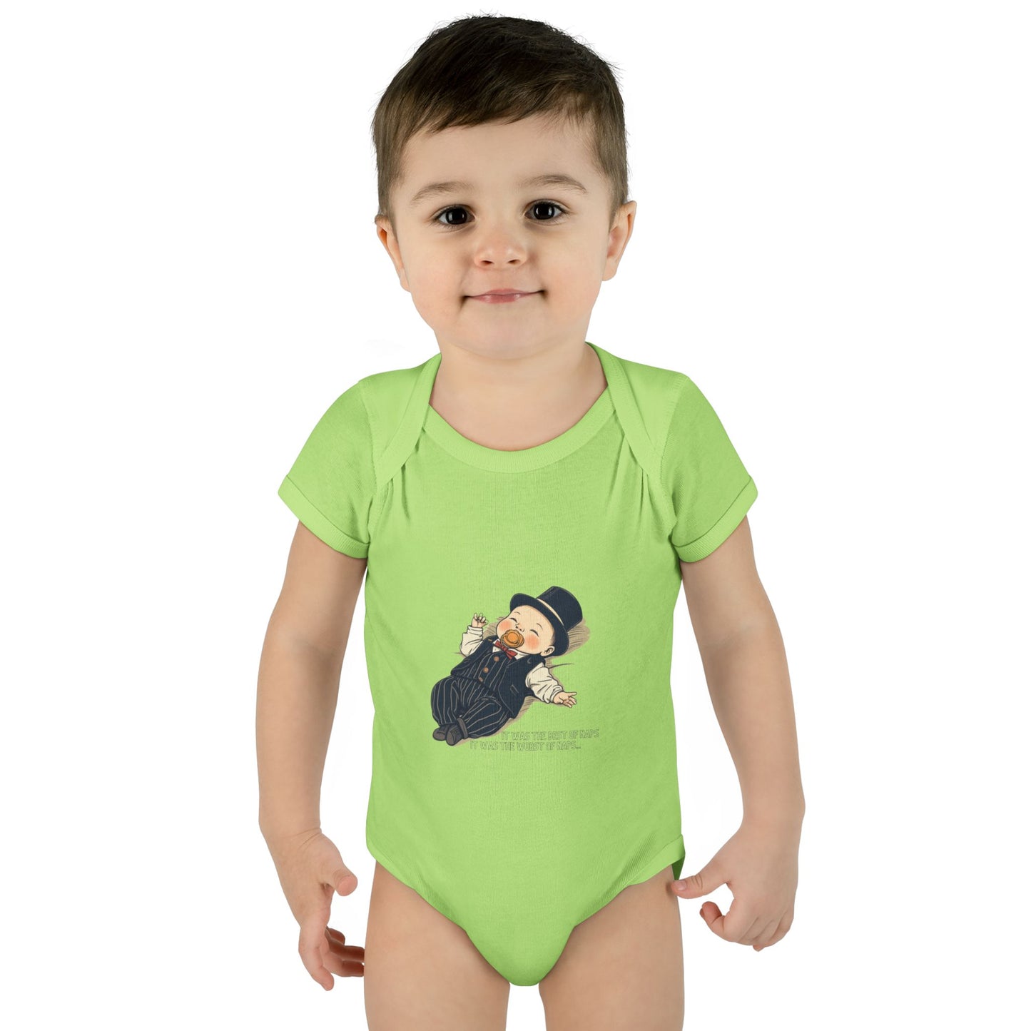 Little Dickens Words Infant Onesie