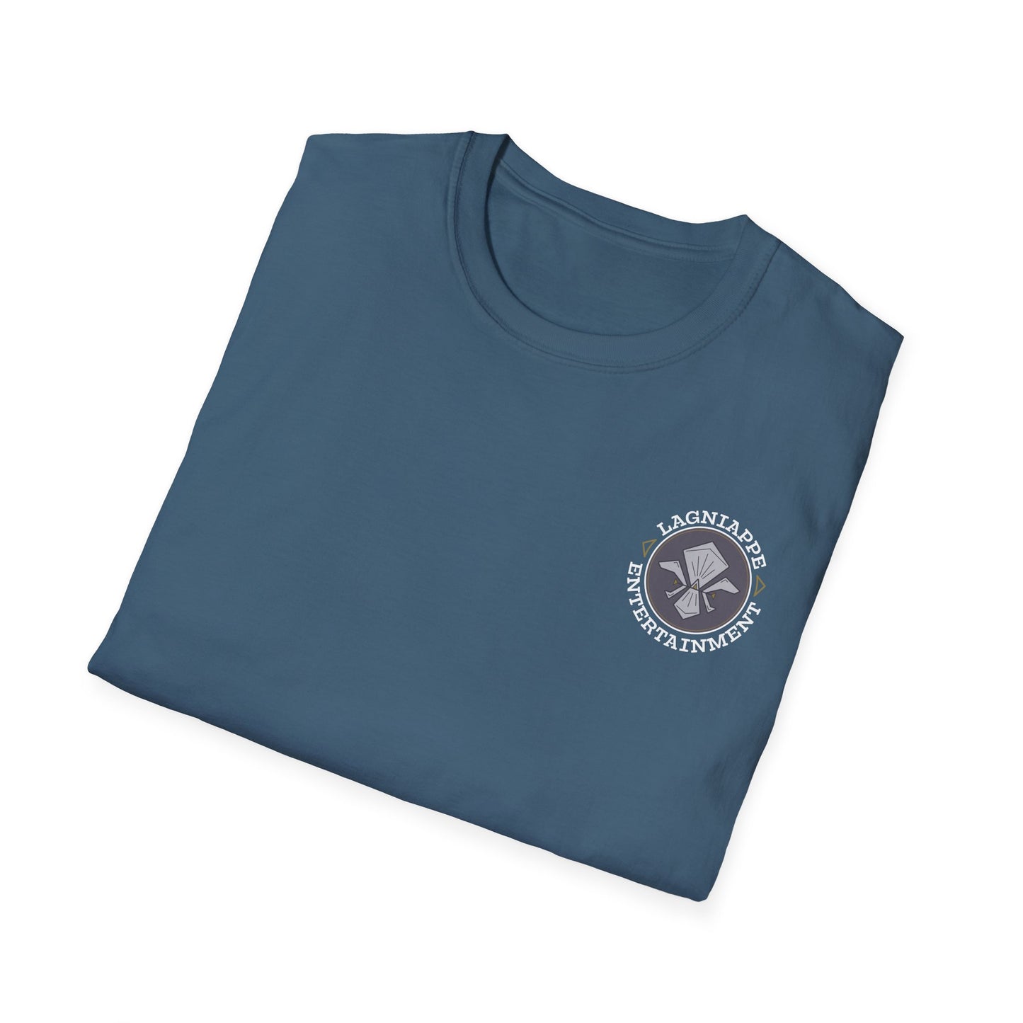 Lagniappe Entertainment Light Color Logo - Unisex Graphic Tee for Music Lovers, Casual Wear, Concerts, Gifts for Him/Her, Everyday T-Shirt
