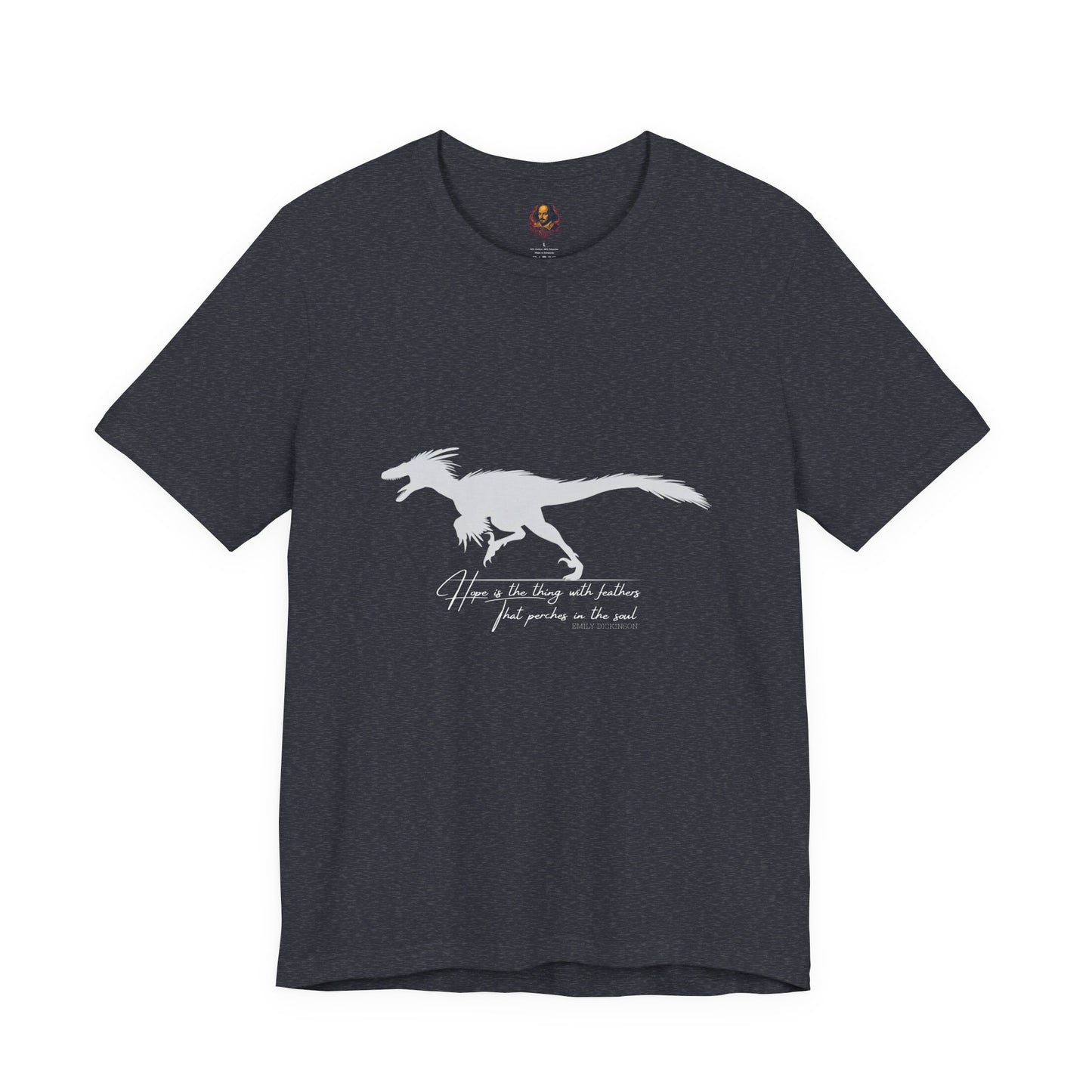 Hope is the thing with feathers Unisex Tee