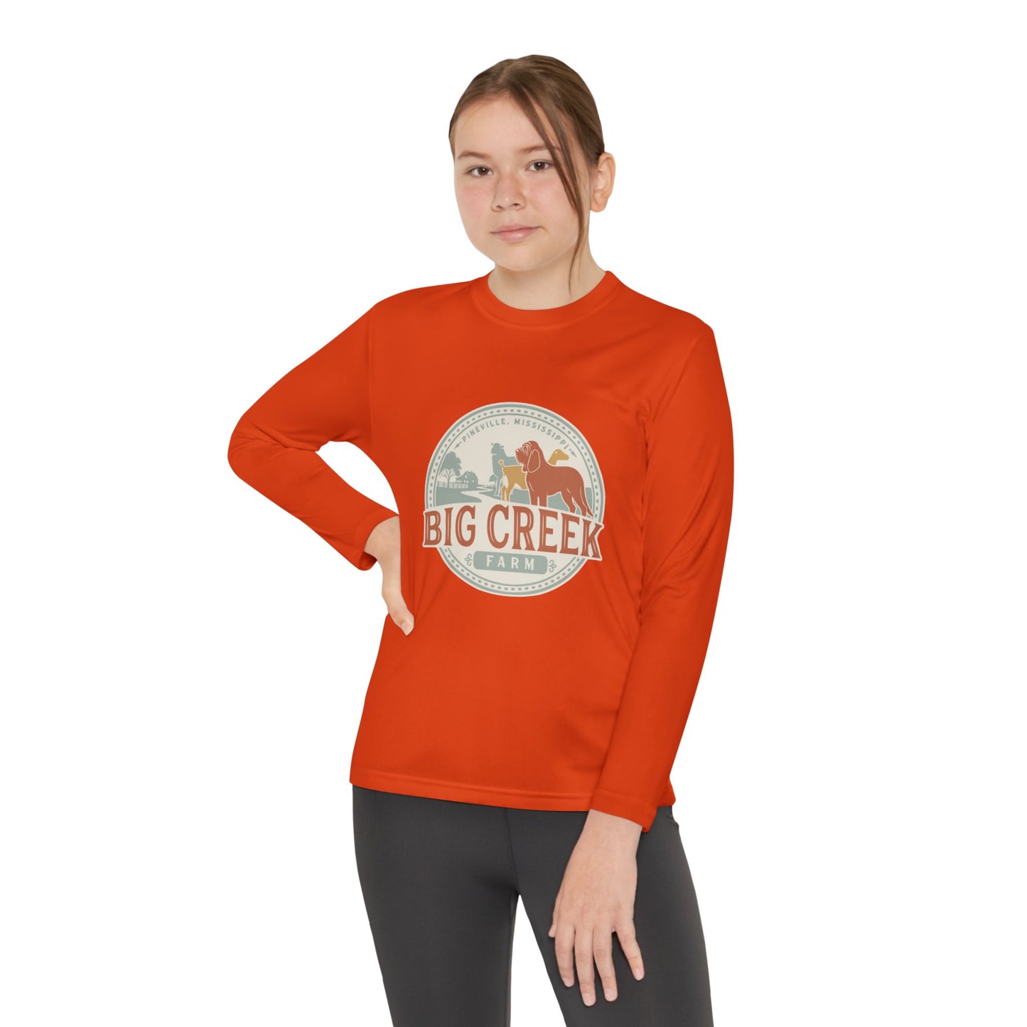 Big Creek Farm Youth Long Sleeve Tee
