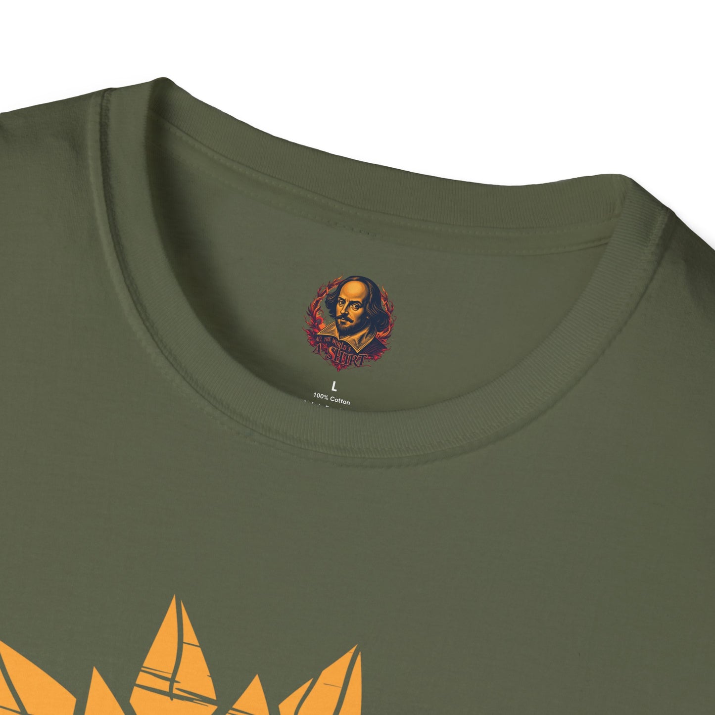 Skull Sunflower Softstyle Unisex Tee