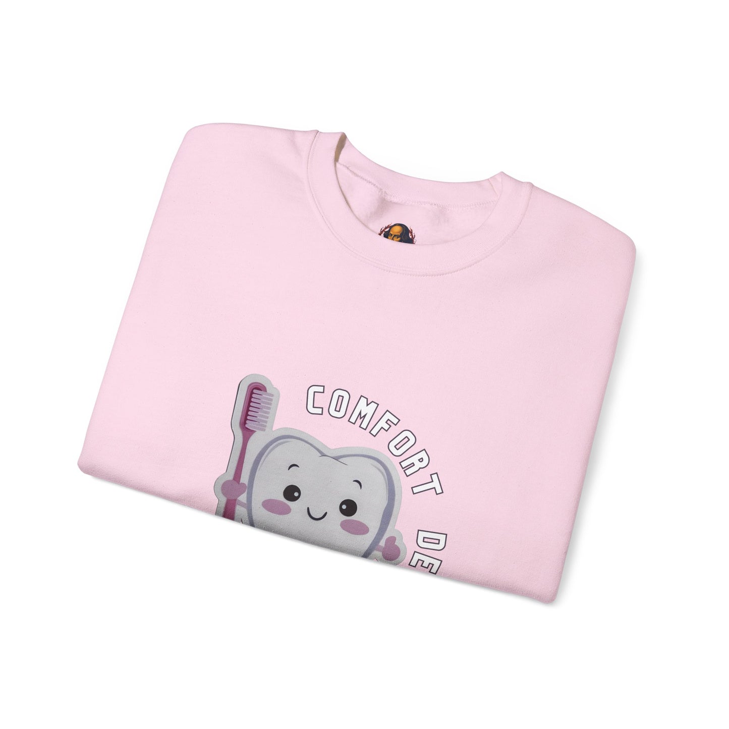 Comfort Dental Front Logo Crewneck Sweatshirt Unisex