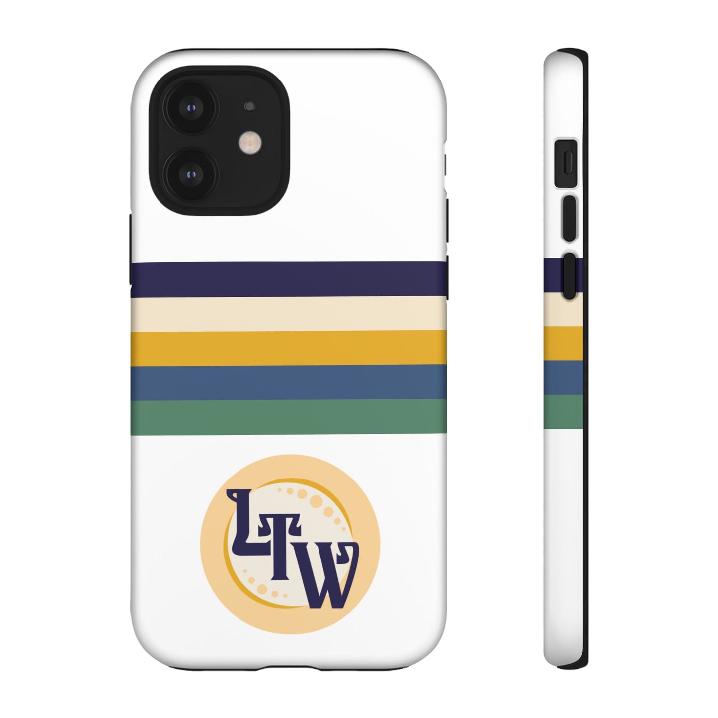 LTW Color Stripe and Monogram Tough Phone Case - iPhone