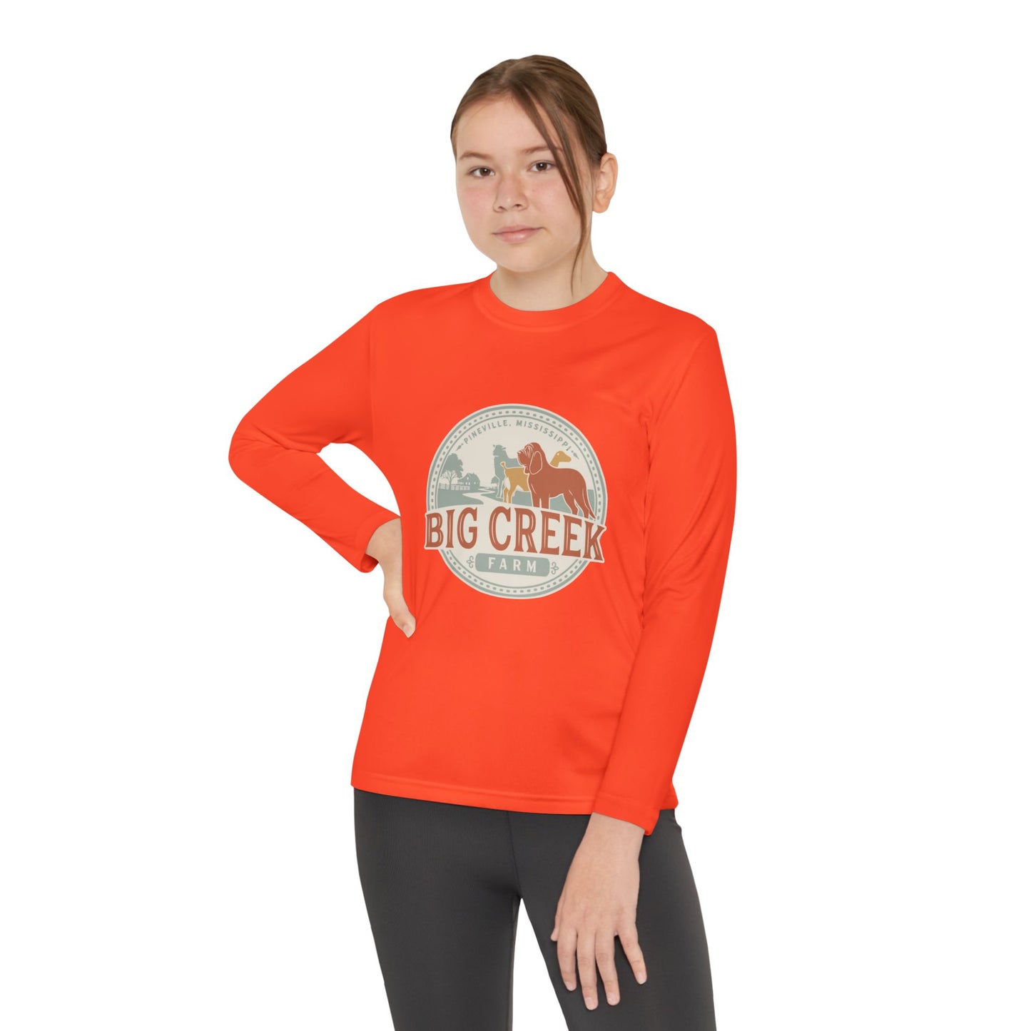 Big Creek Farm Youth Long Sleeve Tee