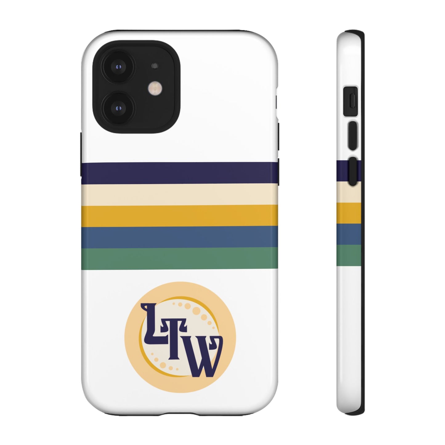 LTW Color Stripe and Monogram Tough Phone Case - iPhone