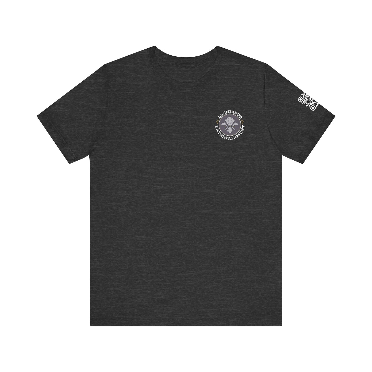 Lagniappe Entertainment Light Color Logo - Unisex Graphic Tee for Music Lovers, Casual Wear, Concerts, Gifts for Him/Her, Everyday T-Shirt