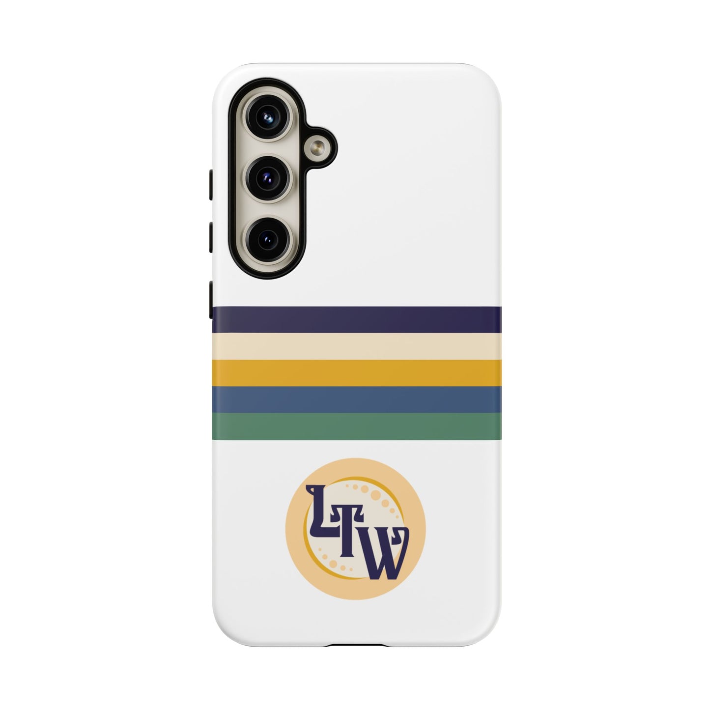 LTW Color Stripe and Monogram Tough Phone Case - Samsung