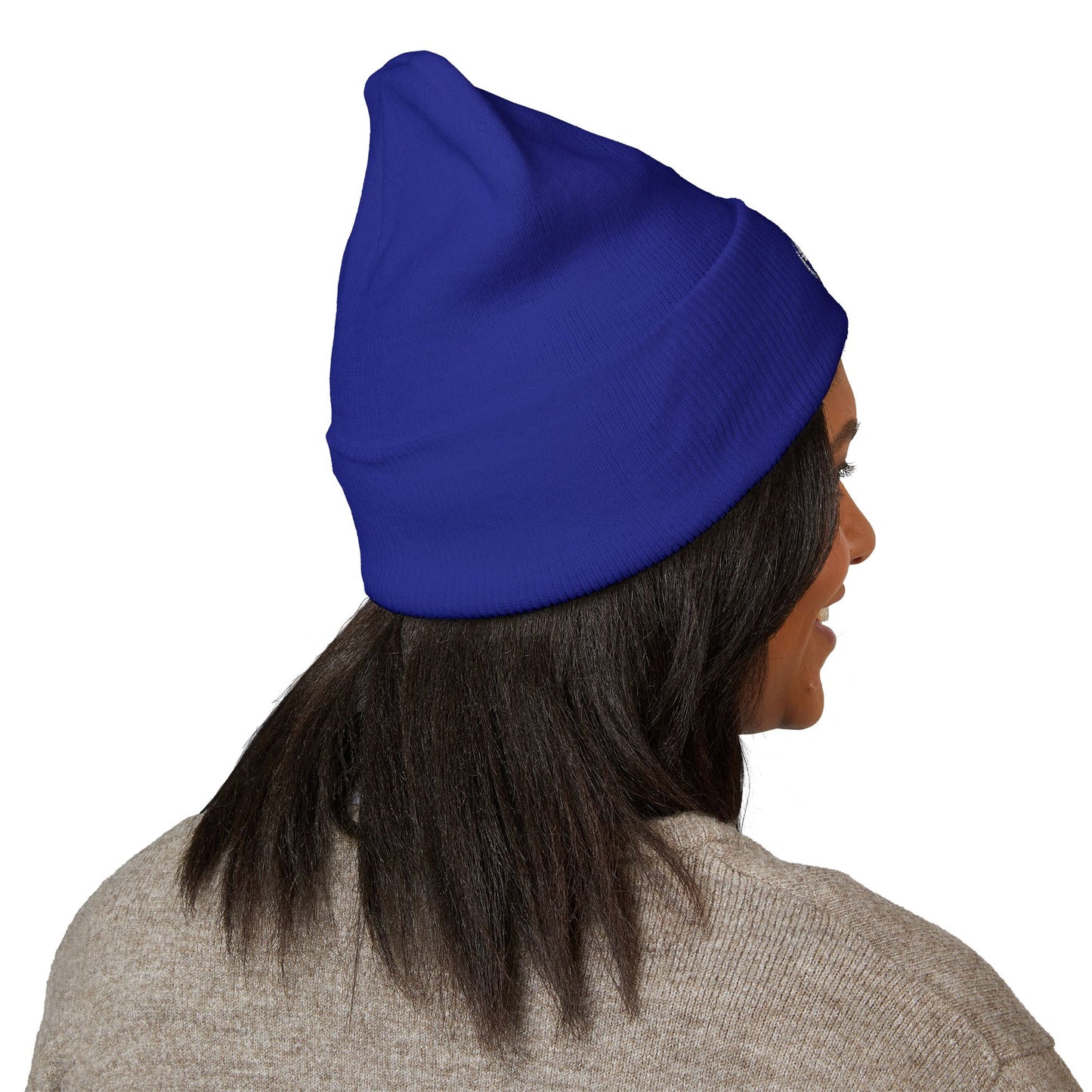 LTW Monogram Embroidered Cuffed Beanie