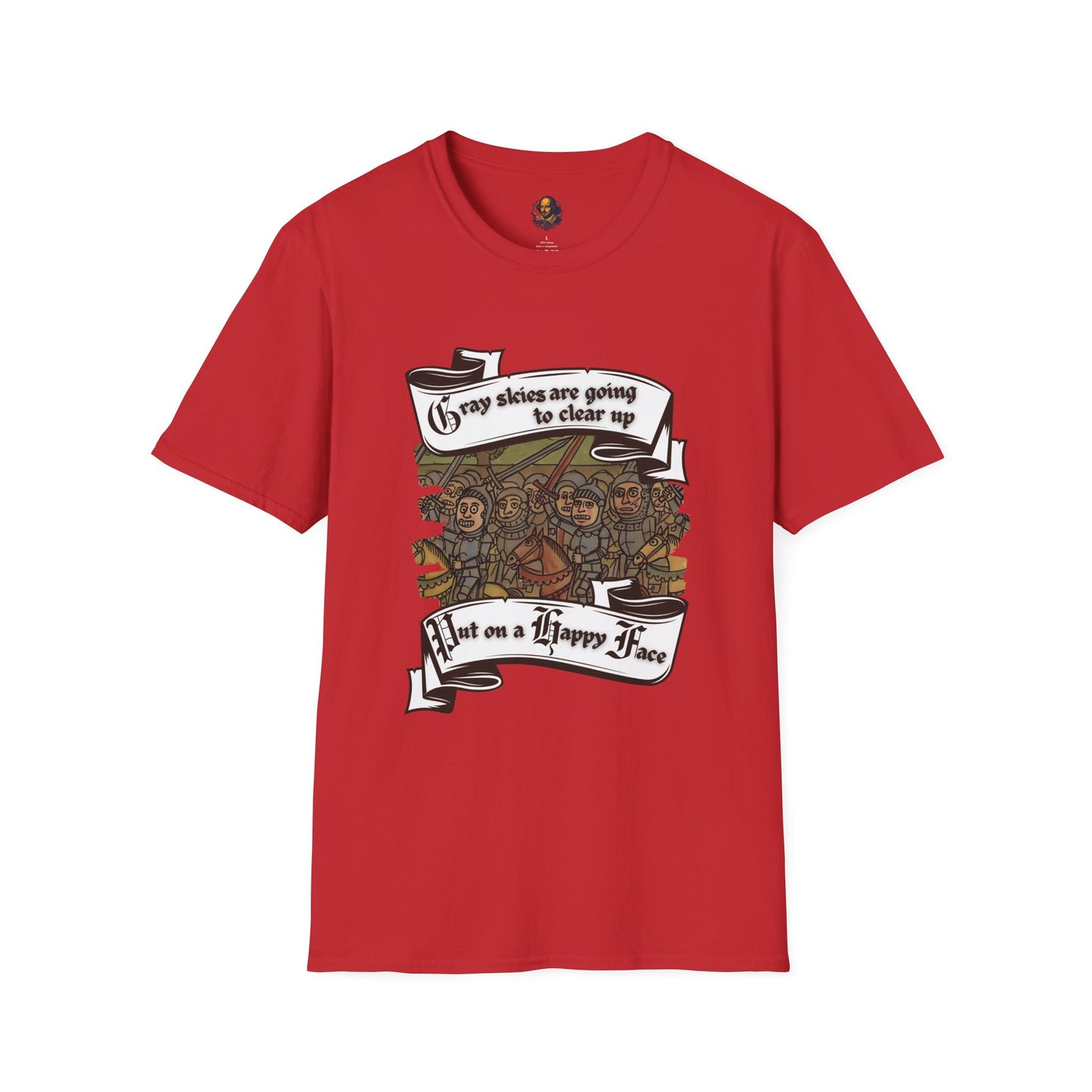 Put on a Happy Face Softstyle Unisex Tee