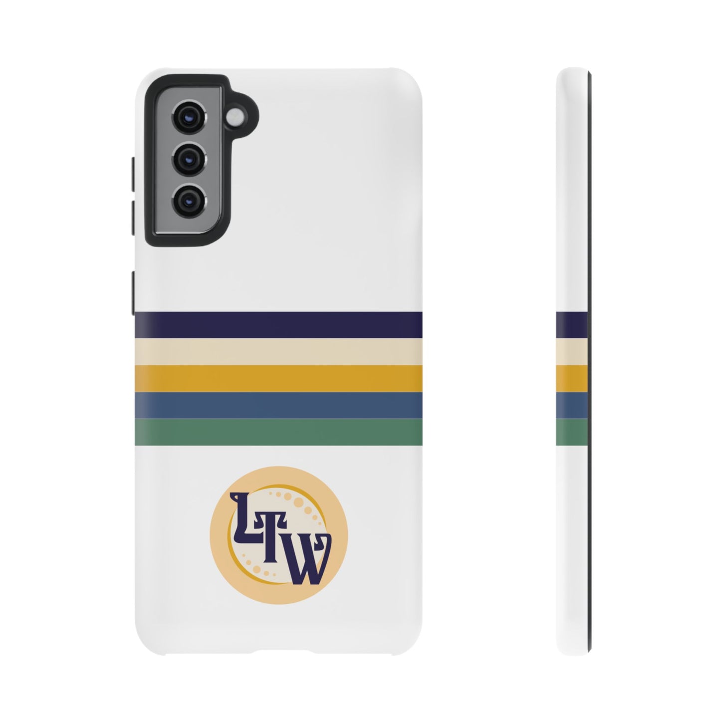 LTW Color Stripe and Monogram Tough Phone Case - Samsung