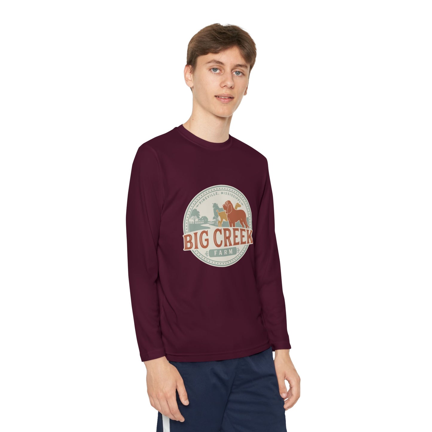 Big Creek Farm Youth Long Sleeve Tee