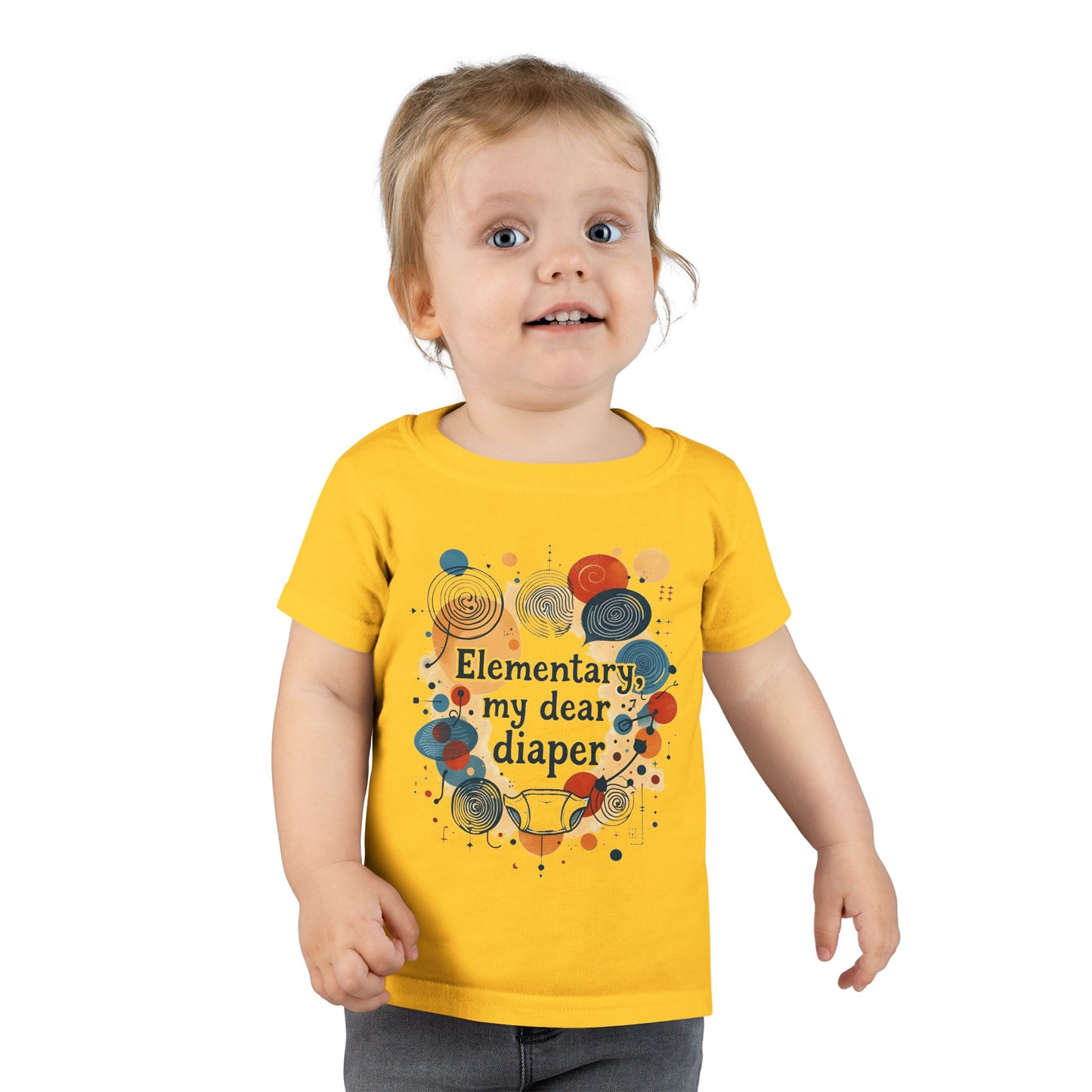 Elementary, My Dear Diaper Toddler Tee