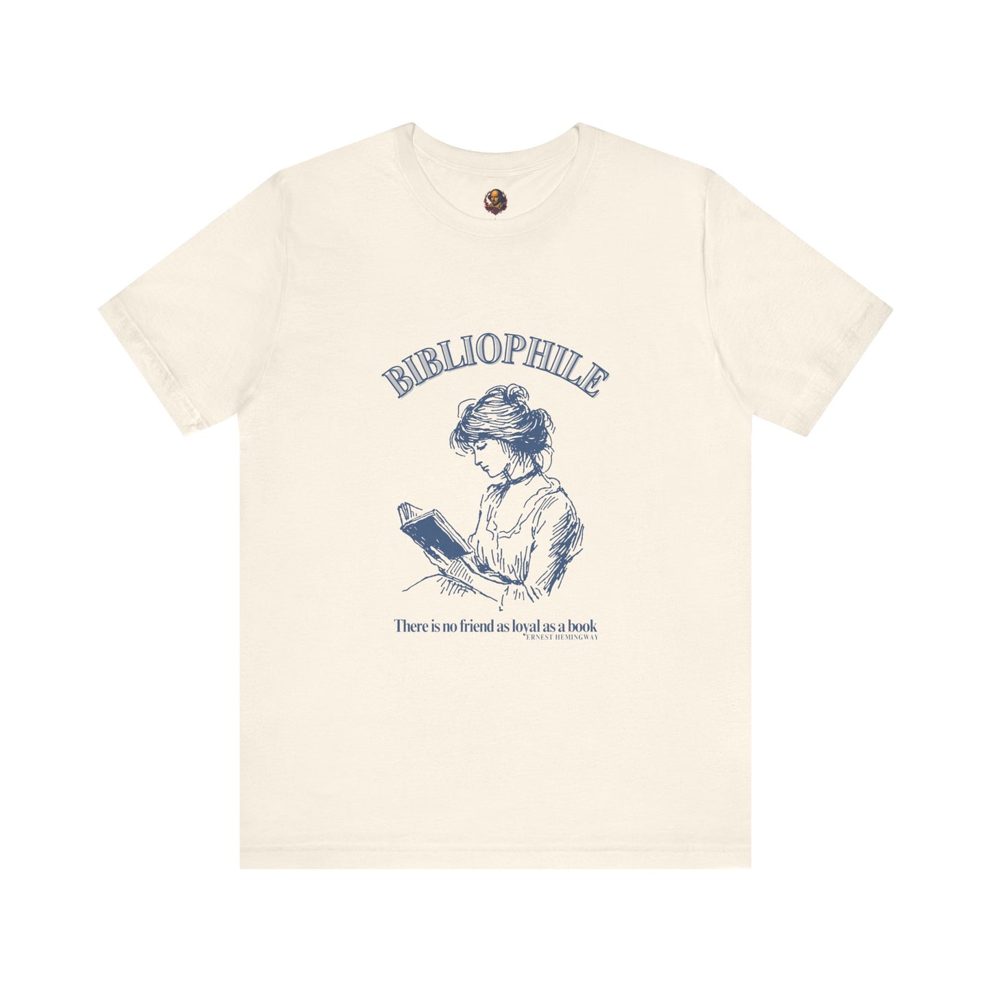 Bibliophile Unisex Tee - Alternate Shirt Type
