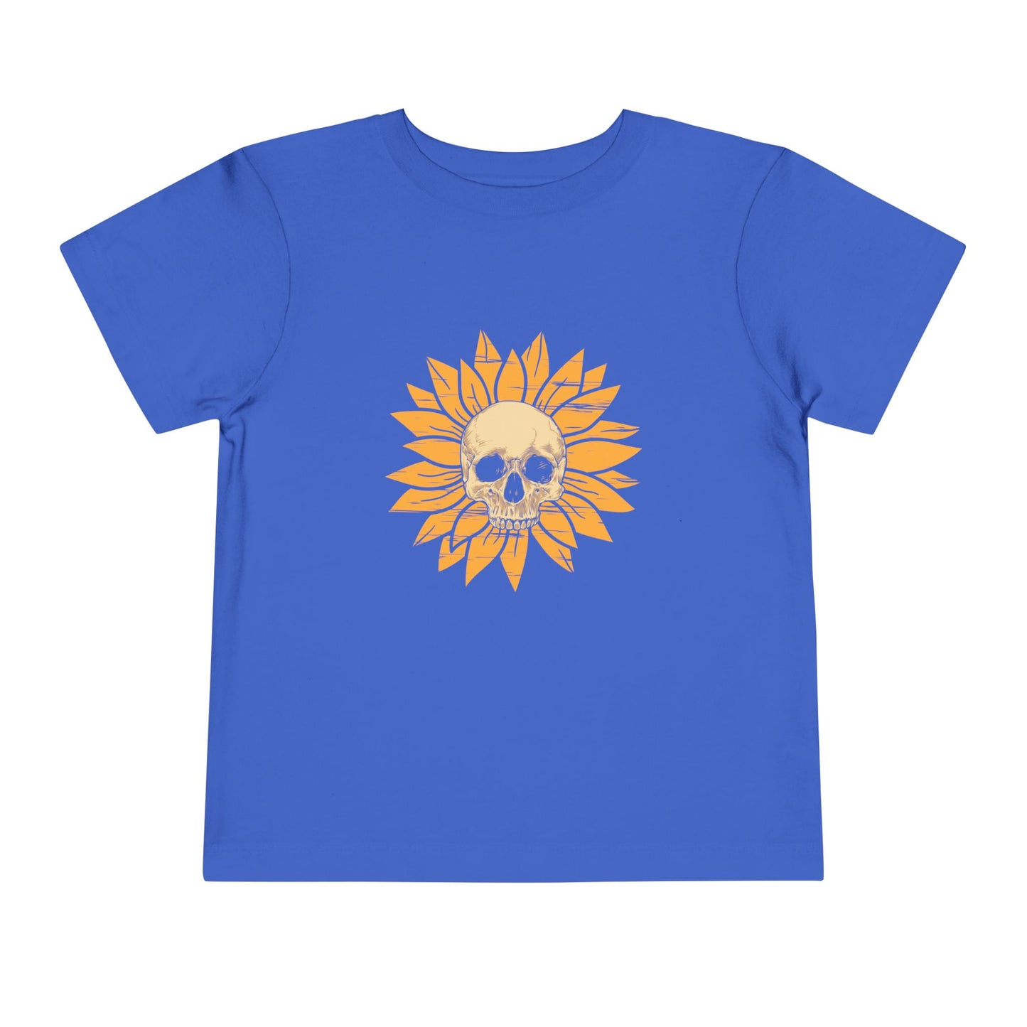 Skull Sunflower Toddler Tee