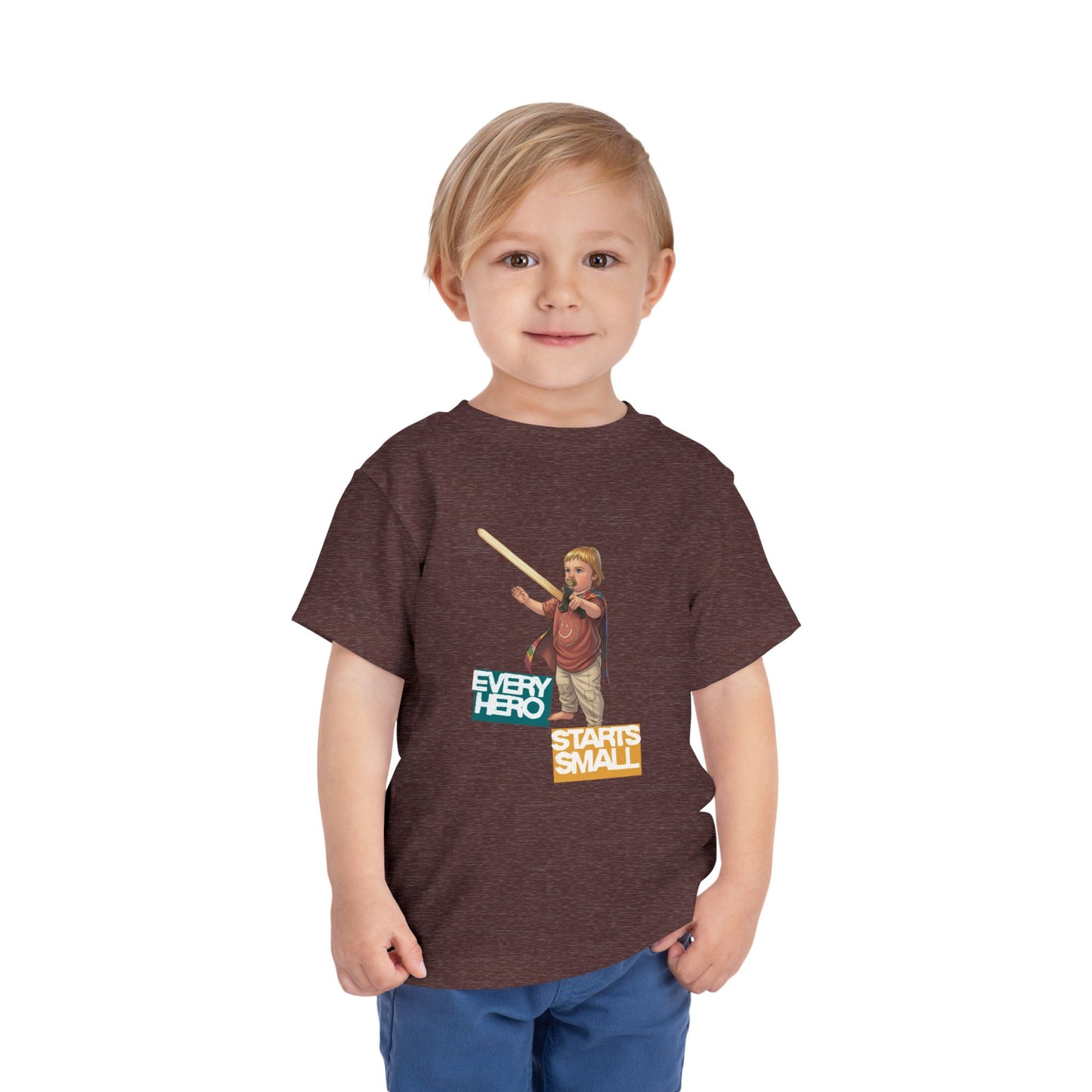 Every Hero Starts Small Toddler Tee