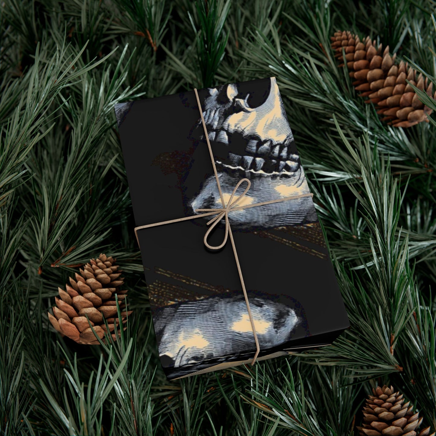 Skull Gift Wrap Paper