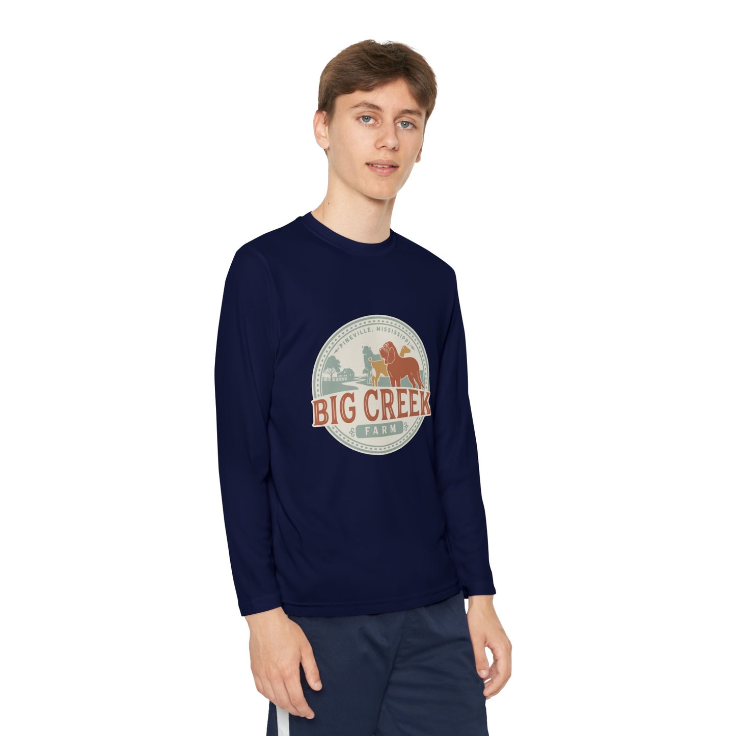 Big Creek Farm Youth Long Sleeve Tee