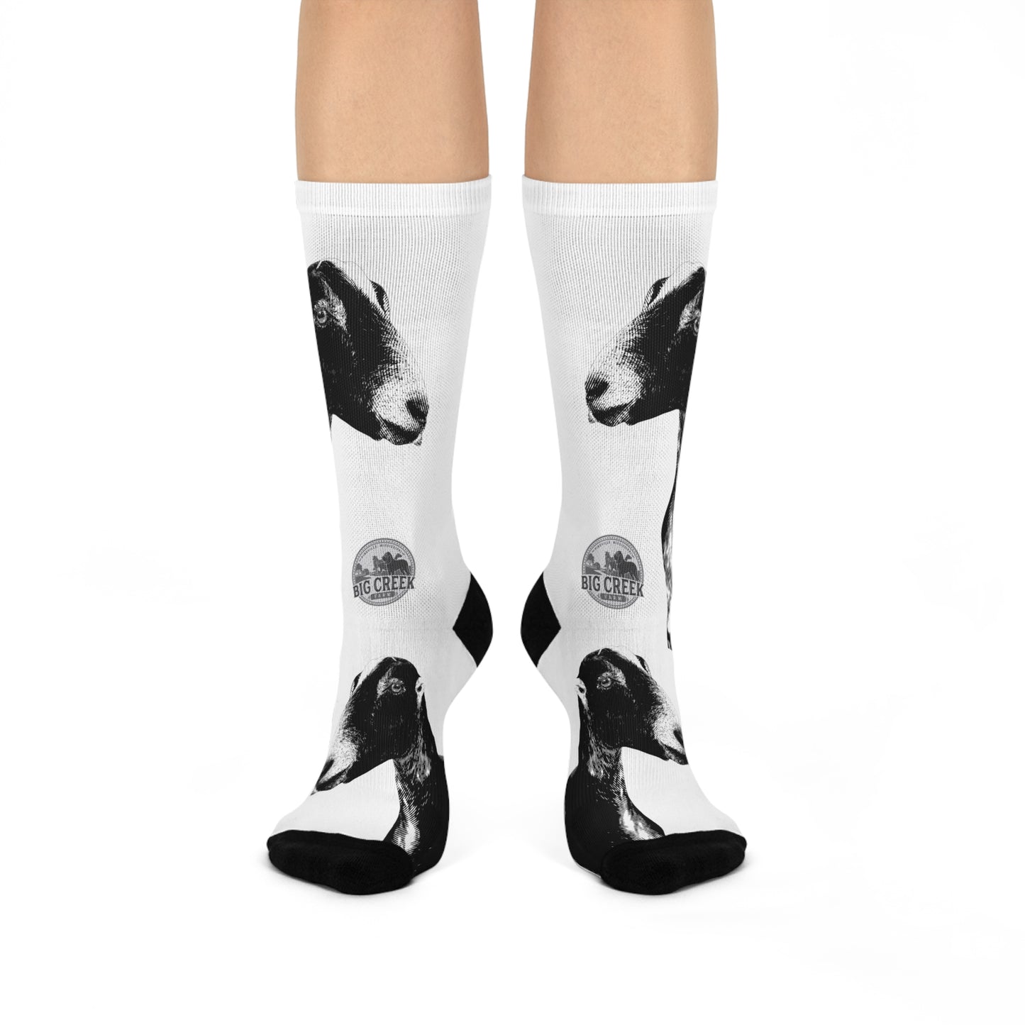 Nevermore Cushioned Crew Socks