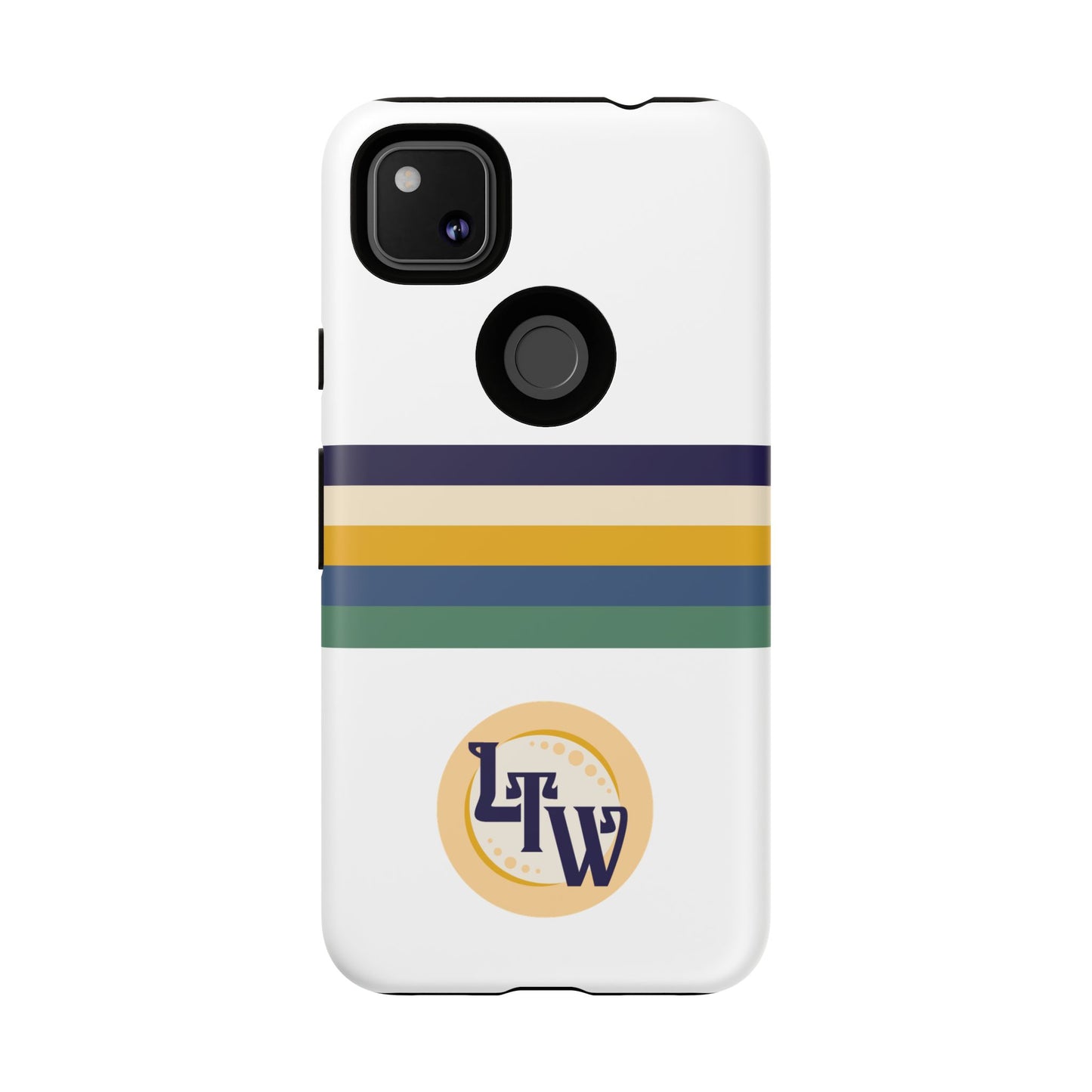 LTW Color Stripe and Monogram Tough Phone Case - Google Pixel