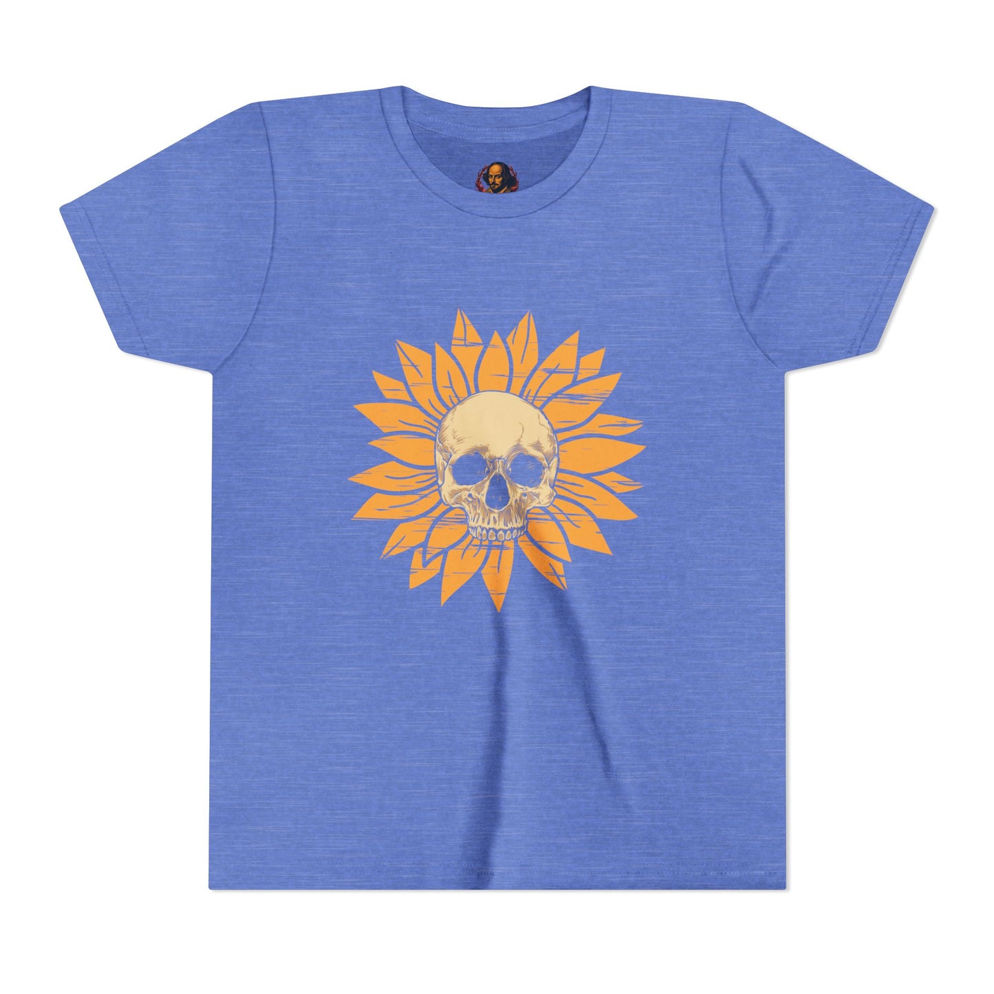 Skull Sunflower Youth Tee