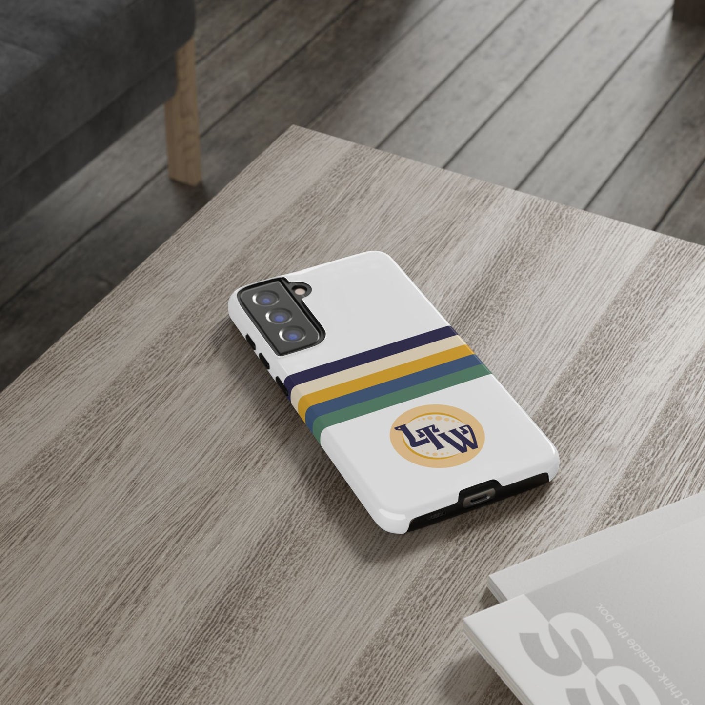 LTW Color Stripe and Monogram Tough Phone Case - Samsung