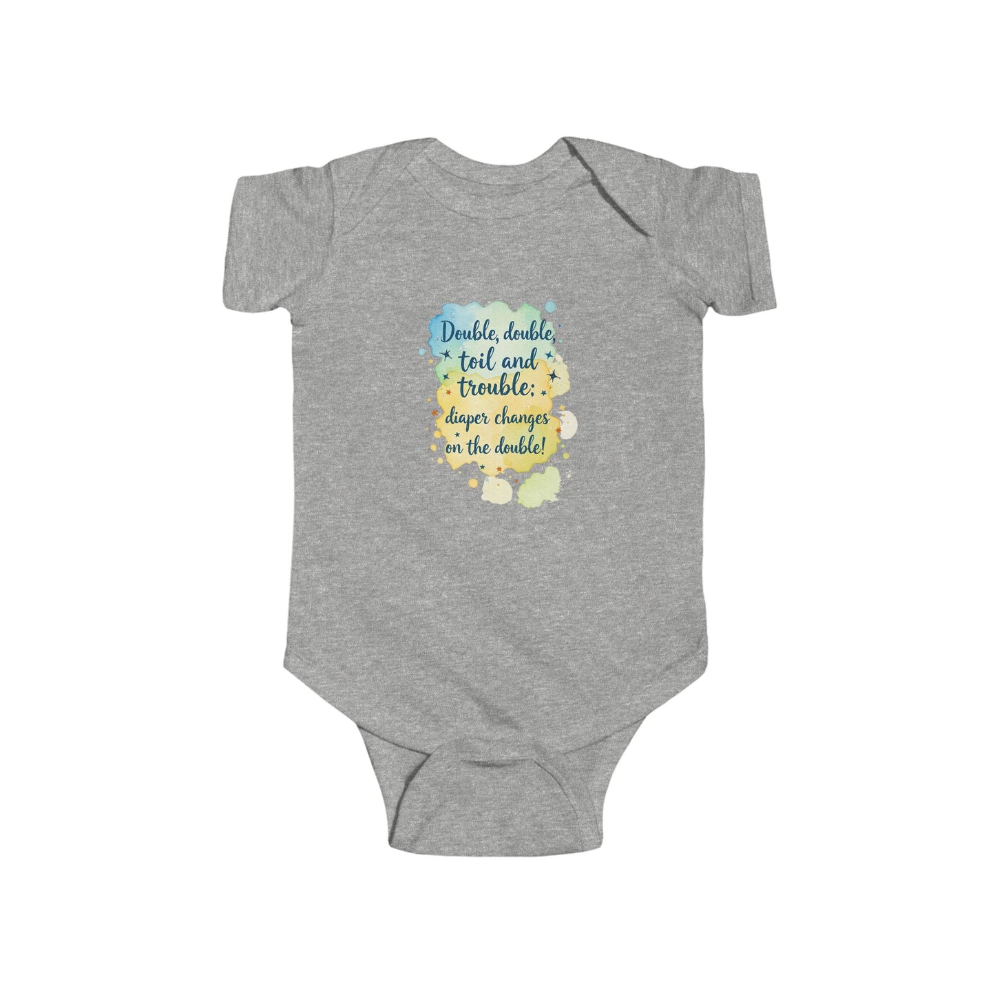 Double Double Toil and Trouble Infant Onesie