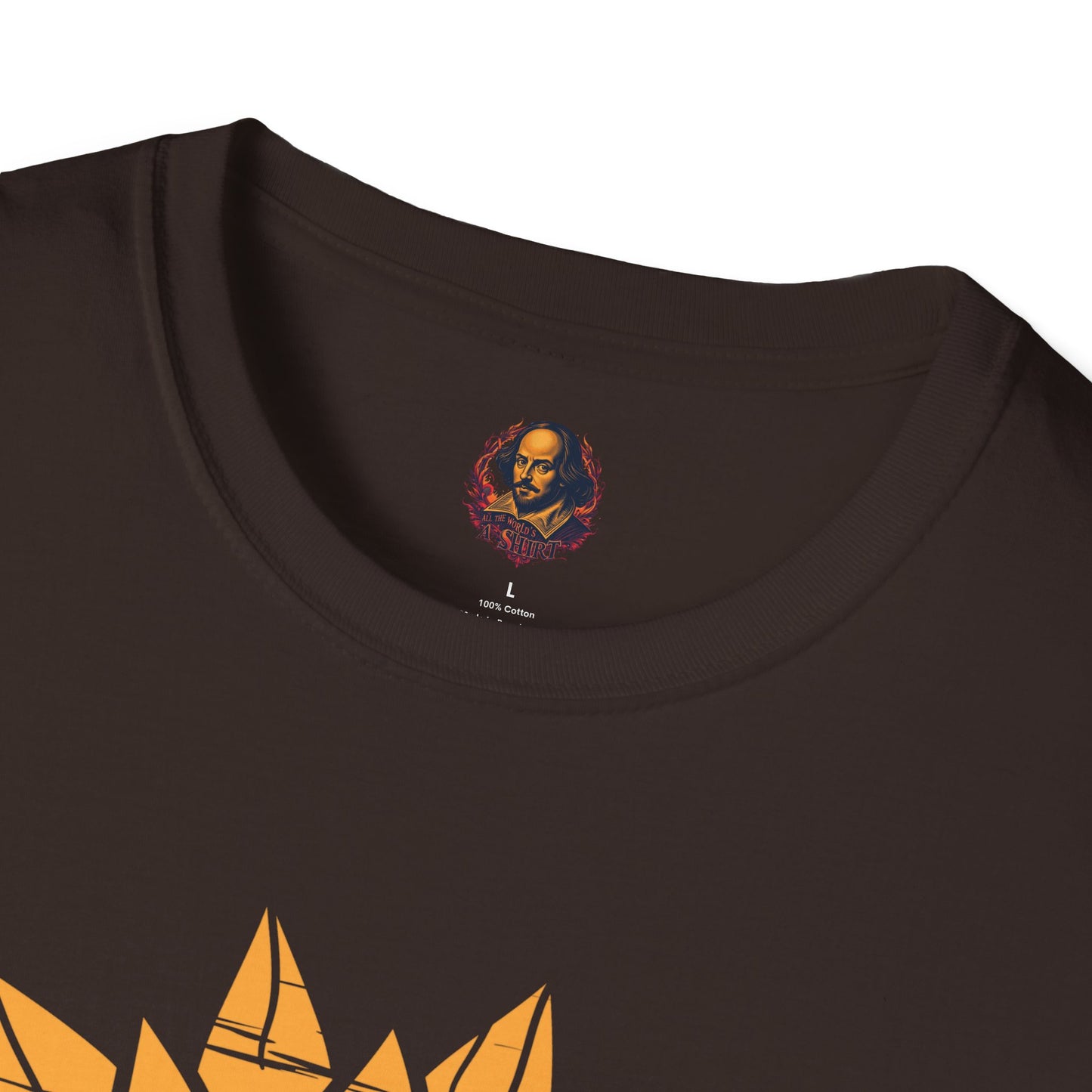 Skull Sunflower Softstyle Unisex Tee