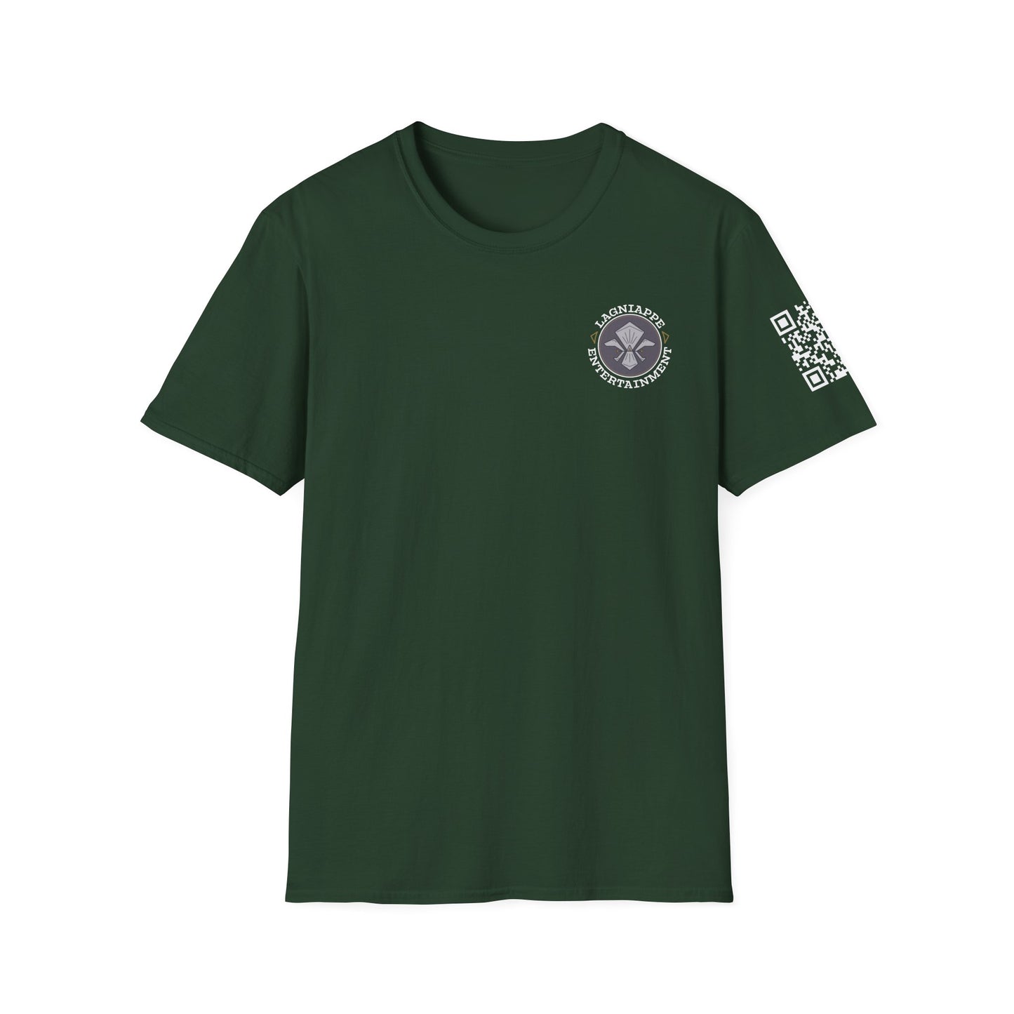 Lagniappe Entertainment Light Color Logo - Unisex Graphic Tee for Music Lovers, Casual Wear, Concerts, Gifts for Him/Her, Everyday T-Shirt