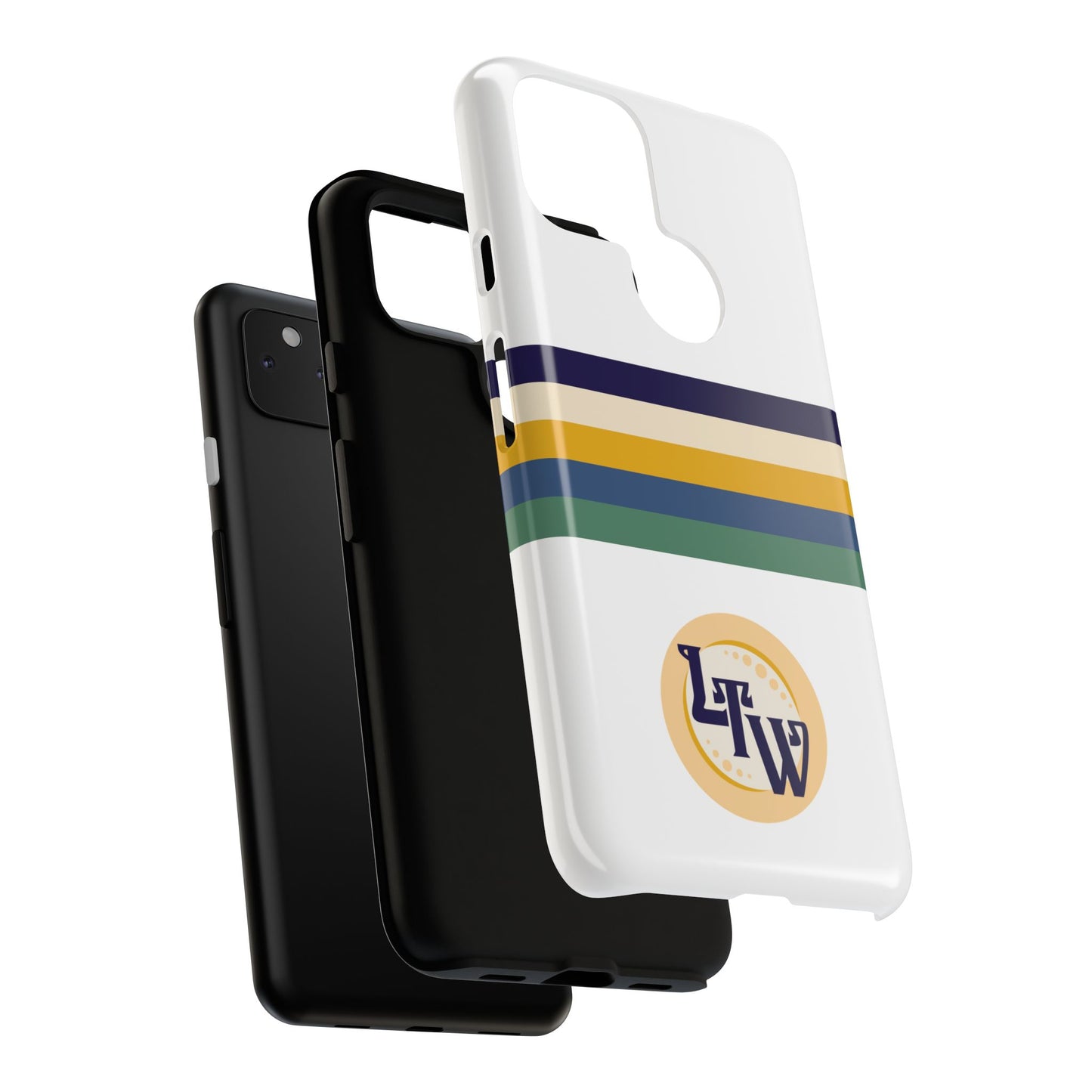 LTW Color Stripe and Monogram Tough Phone Case - Google Pixel