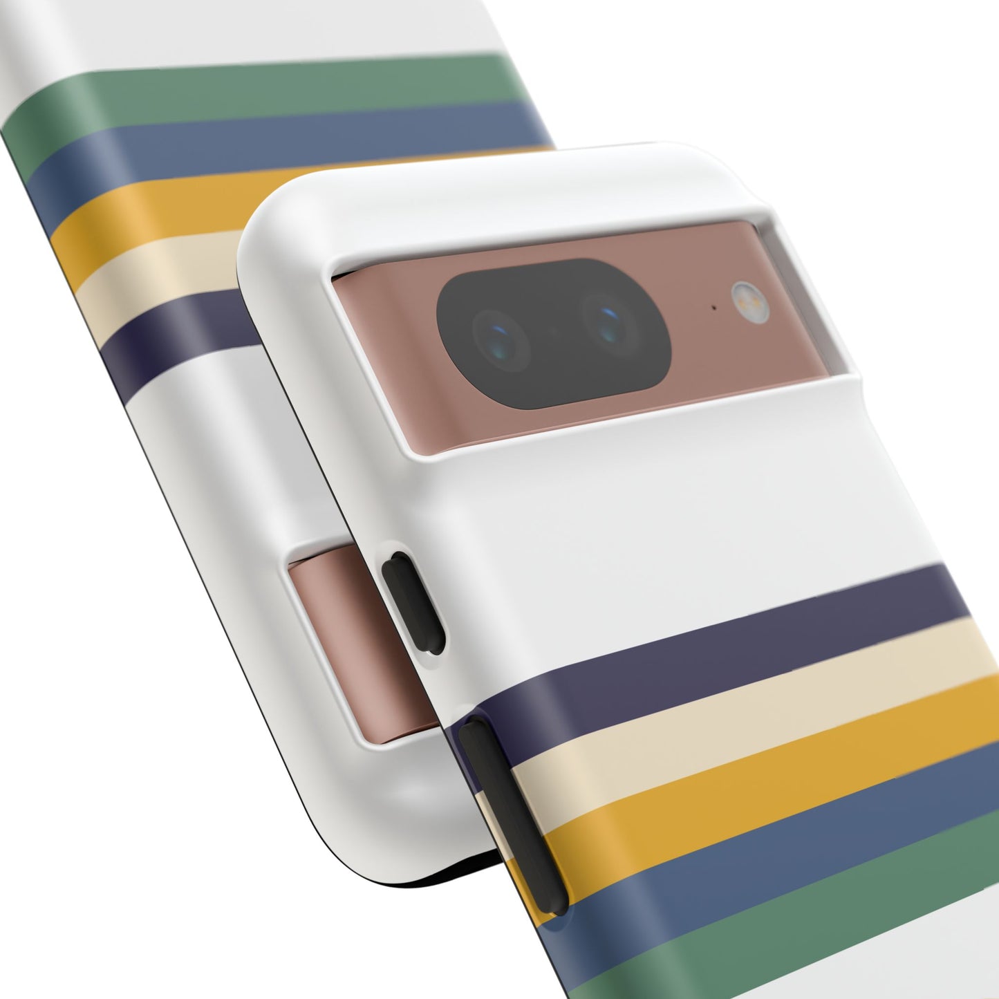 LTW Color Stripe and Monogram Tough Phone Case - Google Pixel