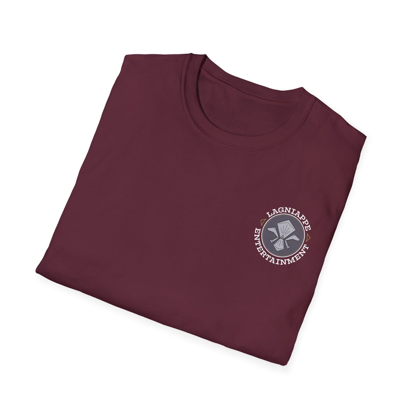 Lagniappe Entertainment Light Color Logo - Unisex Graphic Tee for Music Lovers, Casual Wear, Concerts, Gifts for Him/Her, Everyday T-Shirt