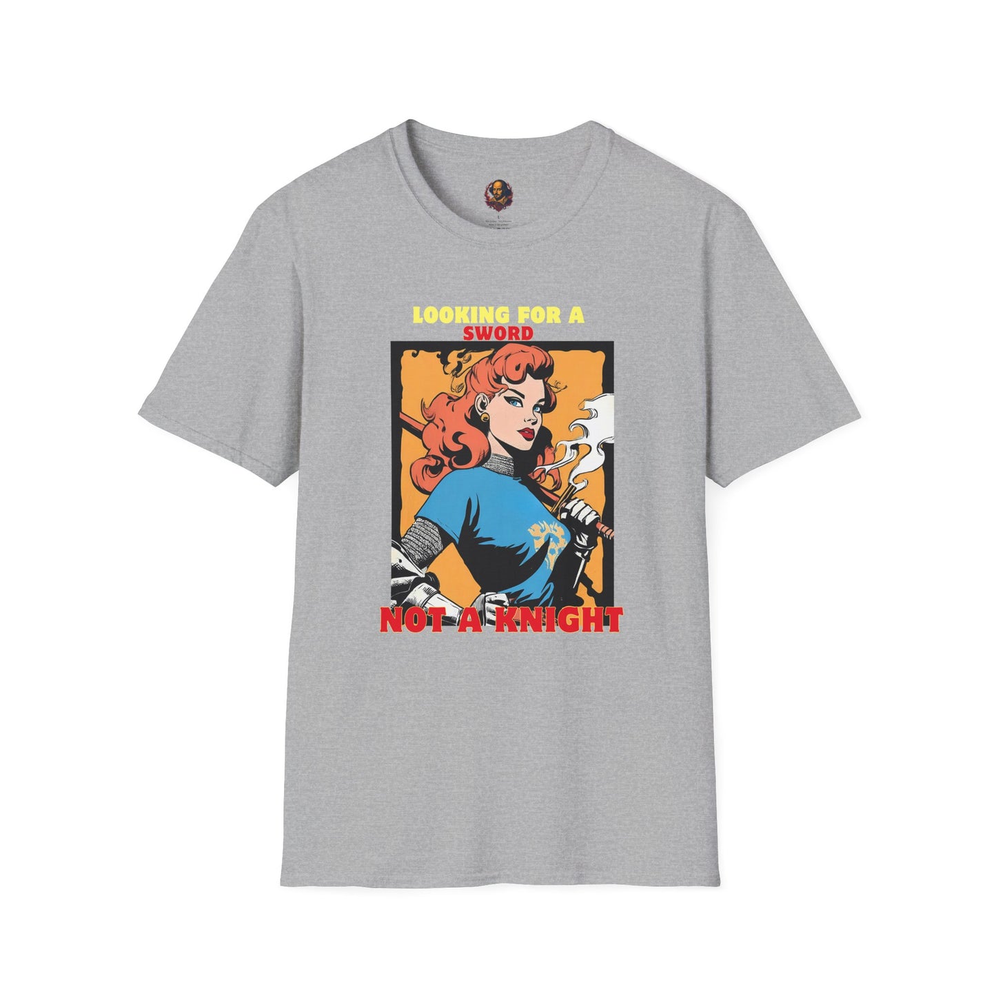 Looking for a Sword not a Knight Unisex Tee