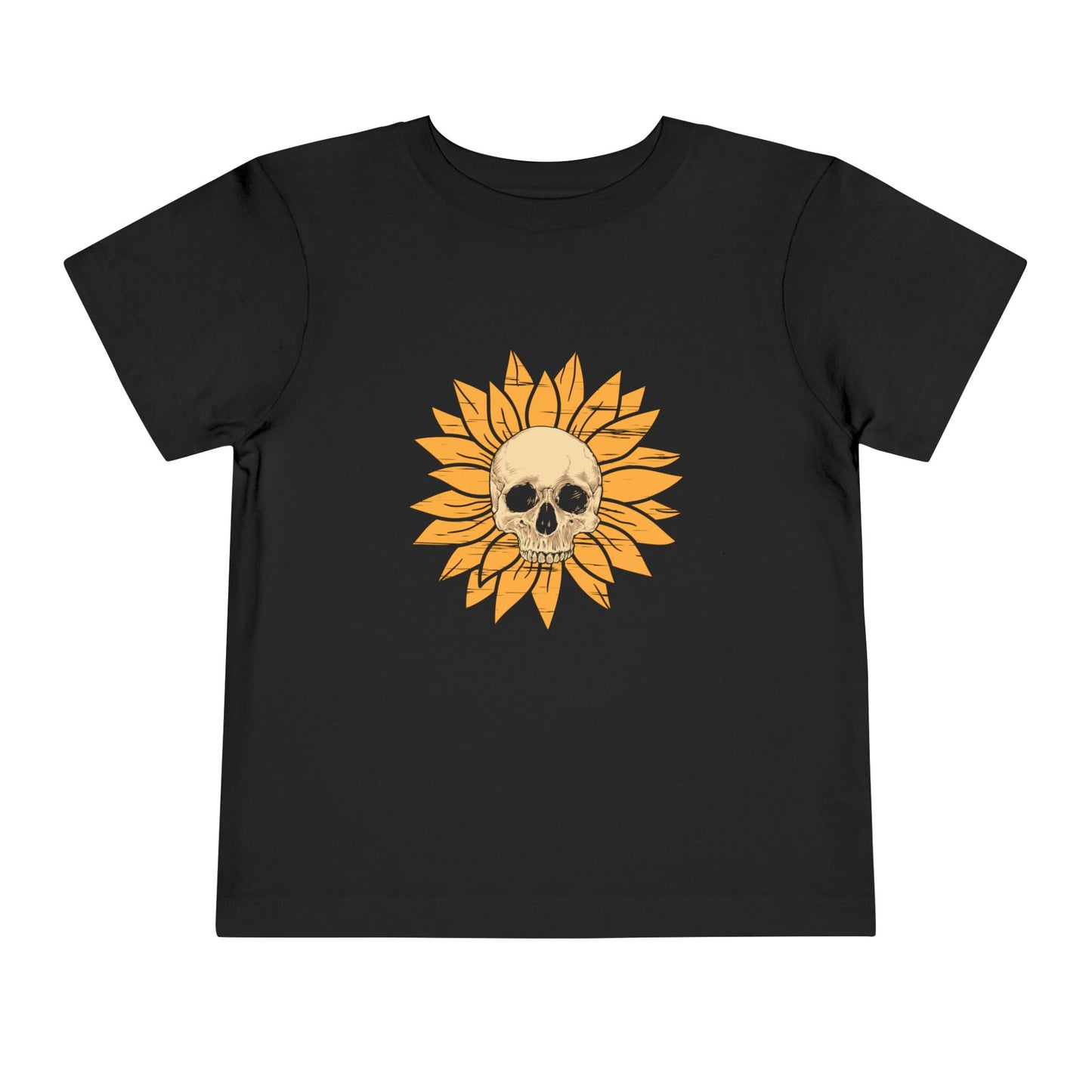 Skull Sunflower Toddler Tee