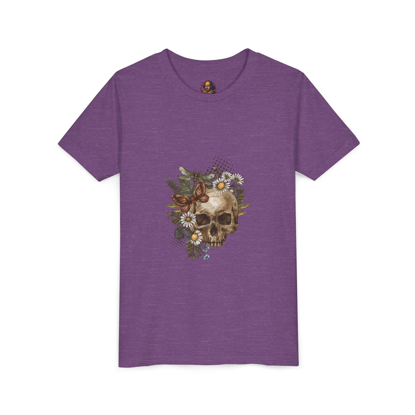 Goblincore Skull Youth Short Sleeve Tee